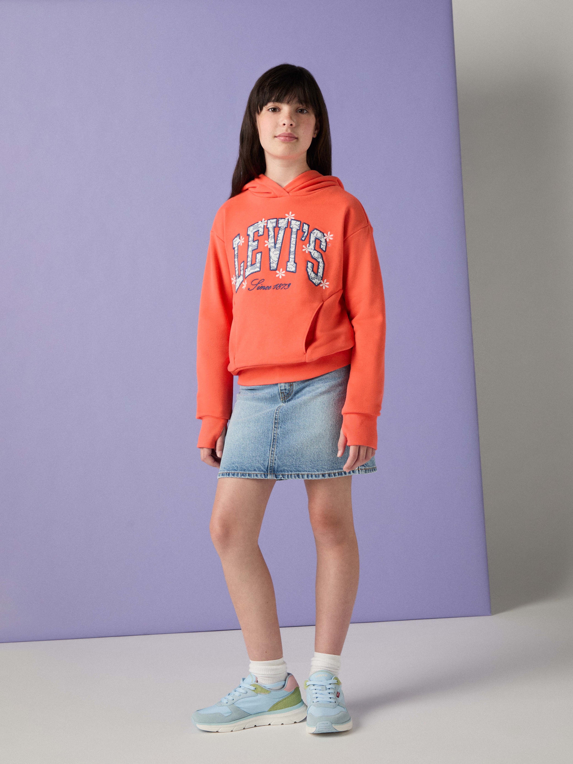 Levi's® Kids Jupe en jean »LVG ICON SKIRT« avec largeur réglable, pour filles