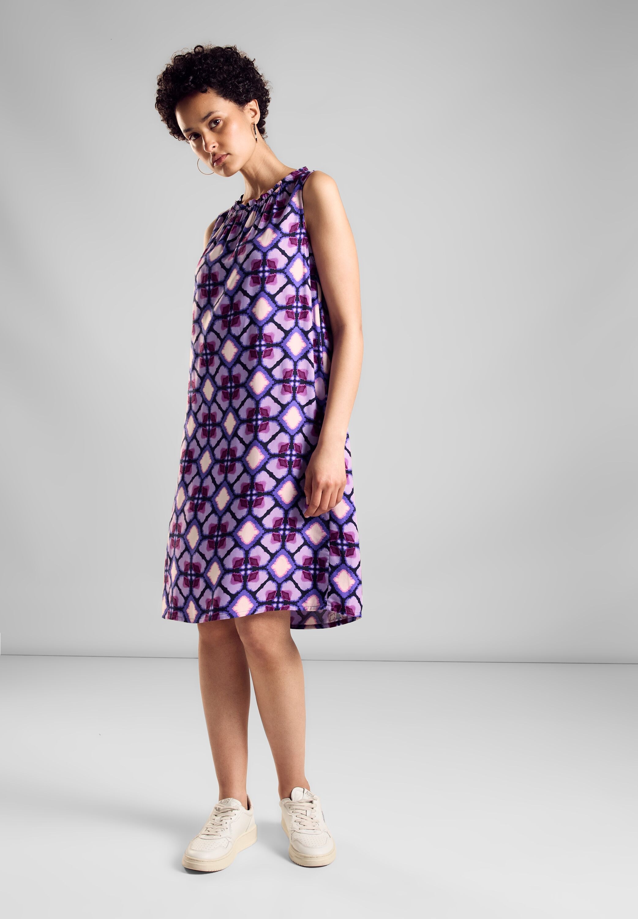 Image of STREET ONE Sommerkleid Ohne Taschen mit Allover Print