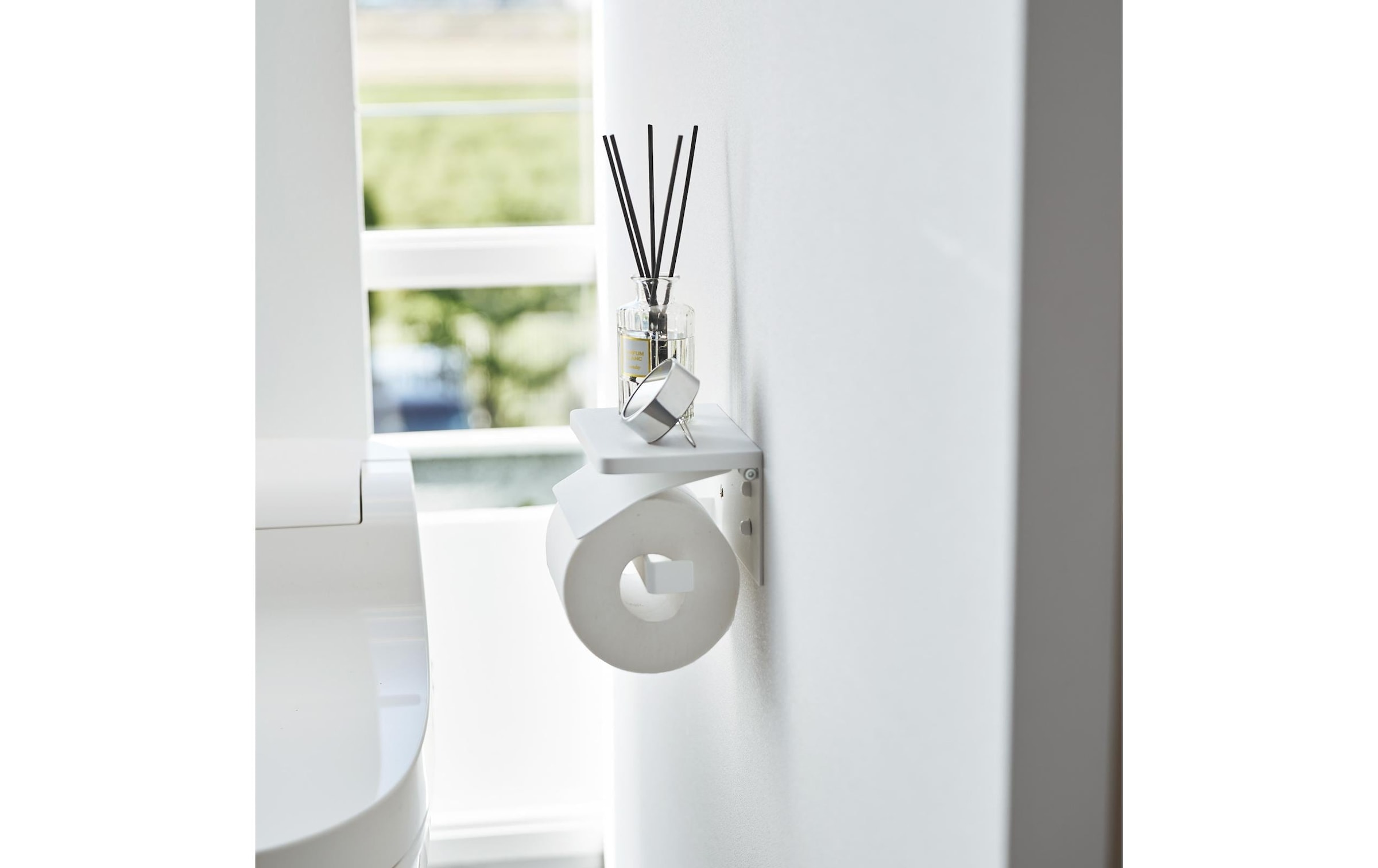 Yamazaki Support de papier toilette »Tower 14 x 12 x 8,5 cm«