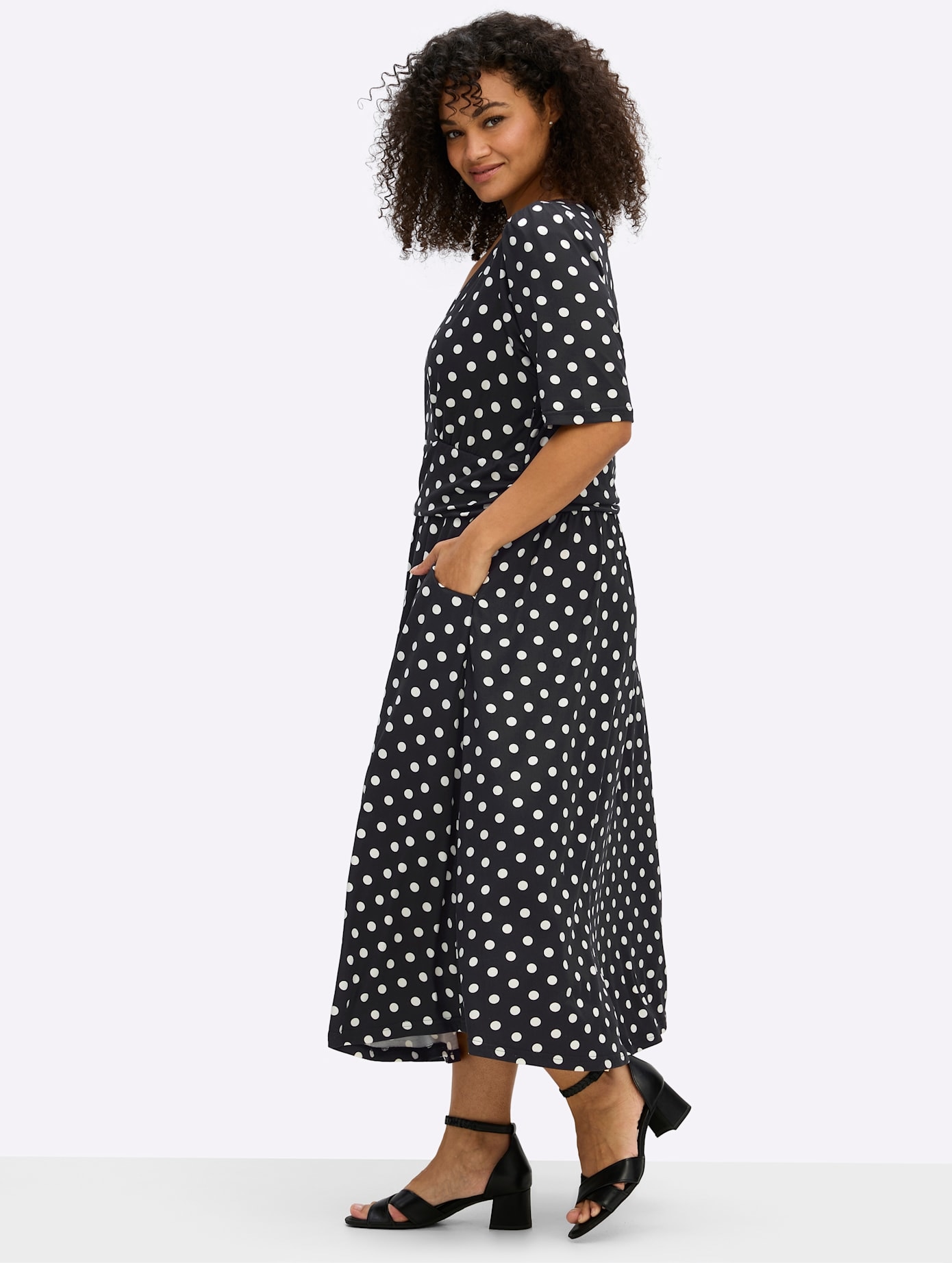 sheego by Joe Browns Jerseykleid »Jersey-Kleid« Eingrifftaschen
