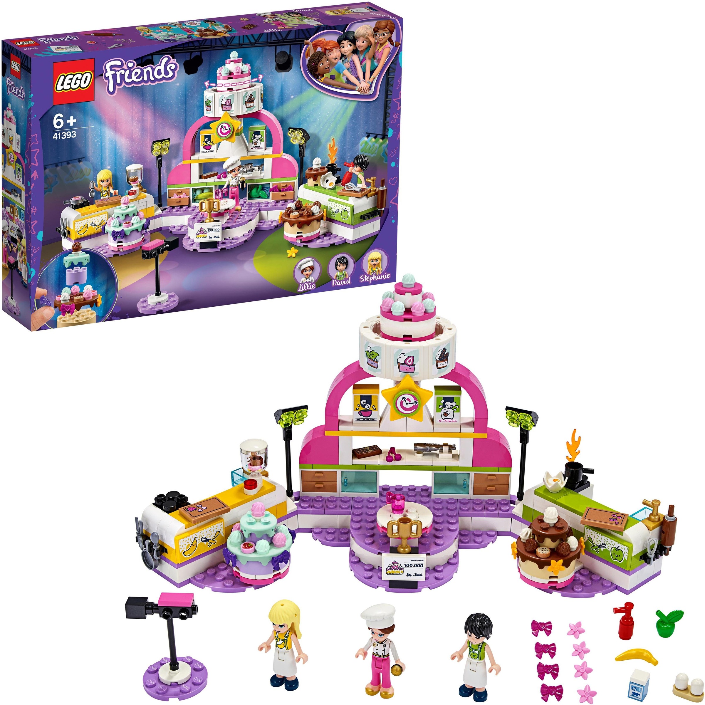 Image of LEGO® Konstruktionsspielsteine »Die grosse Backshow (41393), LEGO® Friends«, (361 St.) bei Ackermann Versand Schweiz