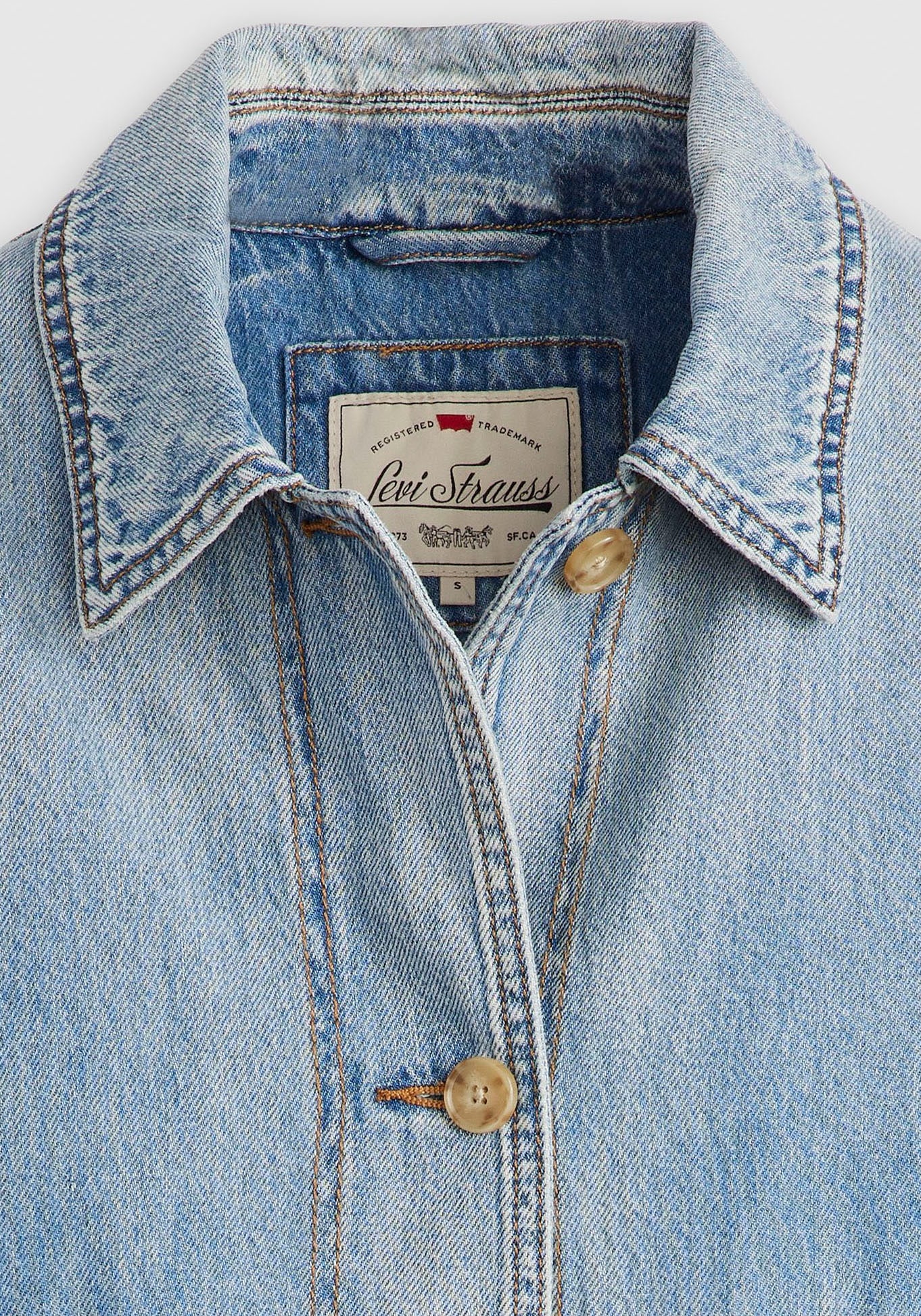 Levi's® Jeansjacke »JANIS UTILITY J«, ohne Kapuze, in weiter, bequemer Passform