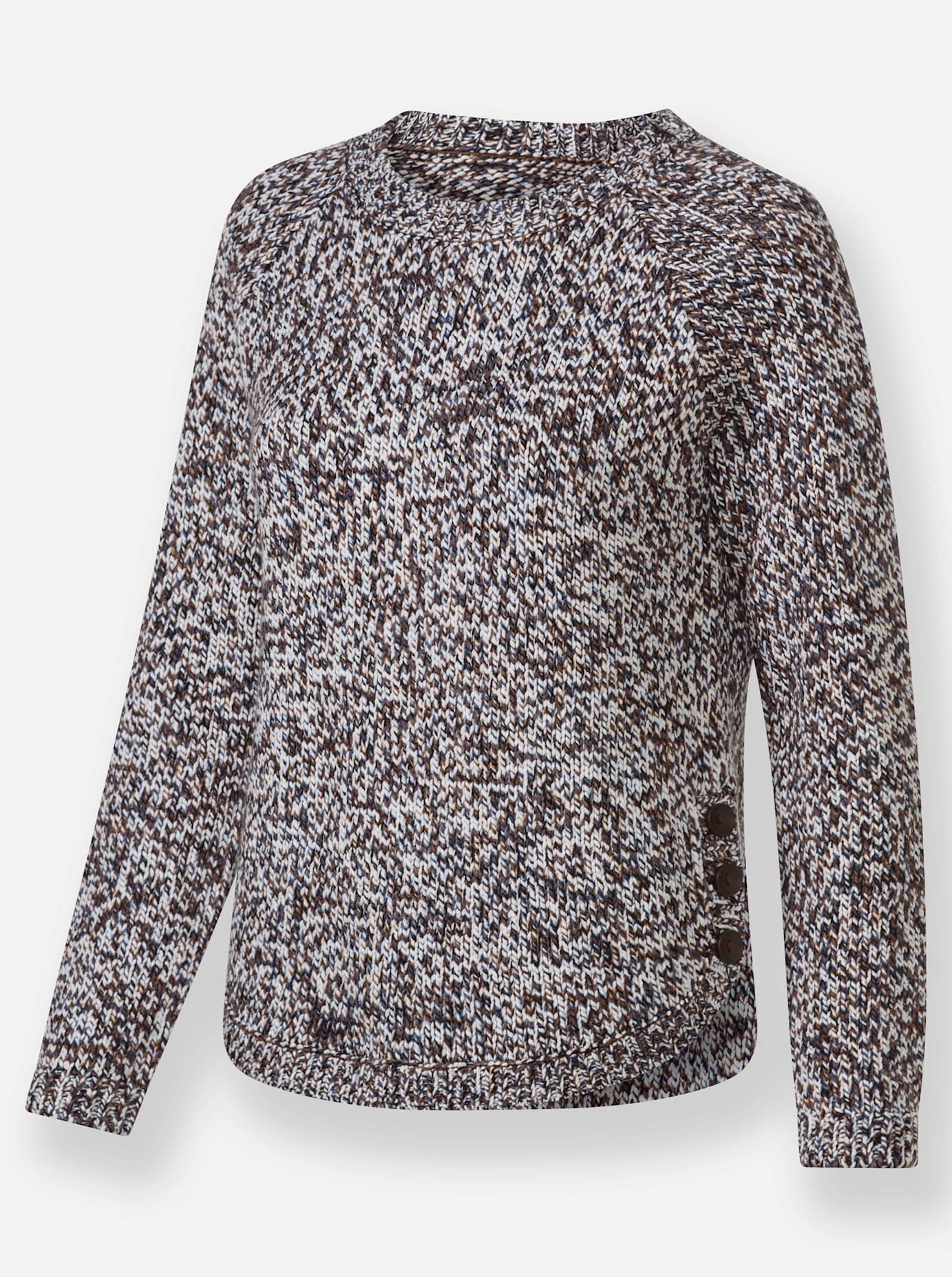 Inspirationen Rundhalspullover »Rundhals-Pullover«
