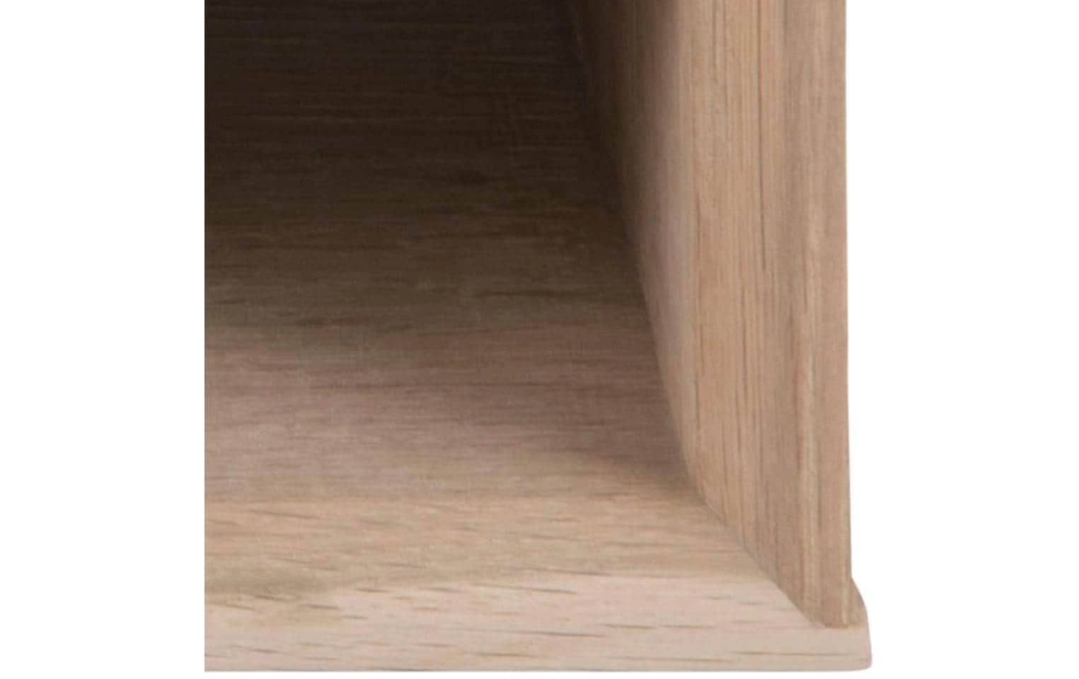 AC Design Nachttisch »Century Nachtkommode« Nachtschrank, Eiche Furnier, Schublade, Wandbefestigung