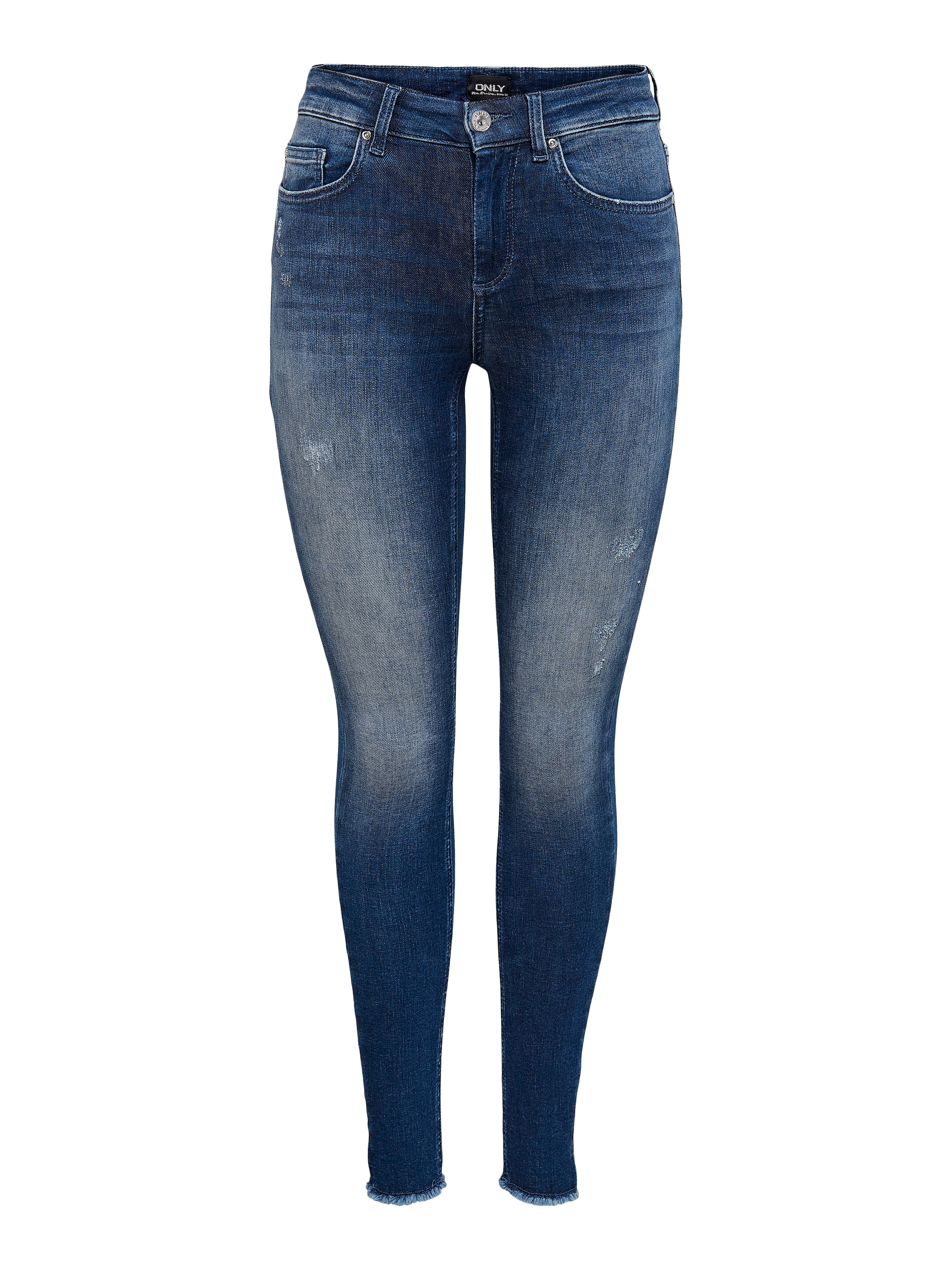 ONLY Jeans skinny »ONLBLUSH LIFE MID SK ANK RAW«