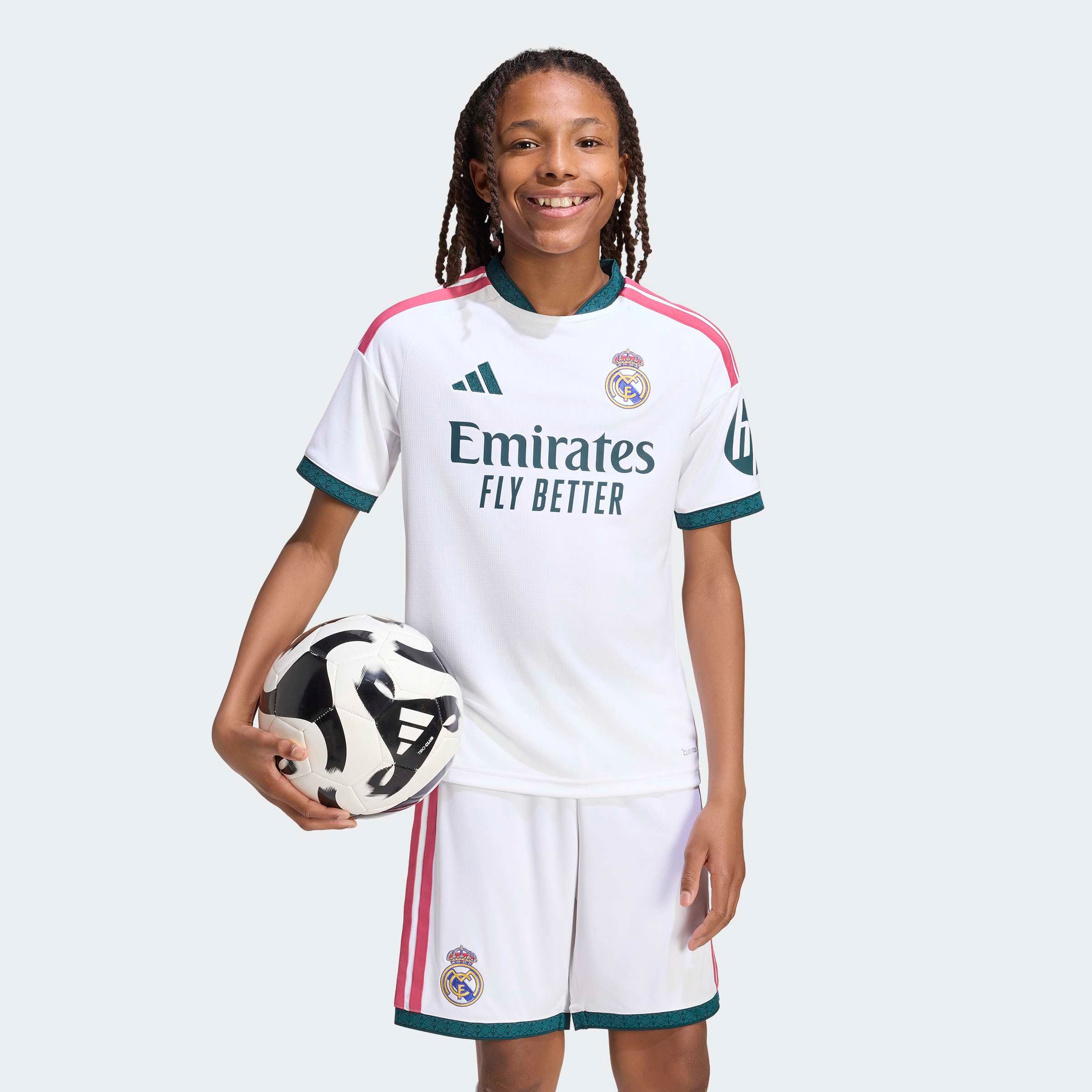 adidas Performance Fussballtrikot »REAL MADRID 26/27 KIDS HEIMTRIKOT« mit Rundhalsausschnitt, mit Climacool Technologie