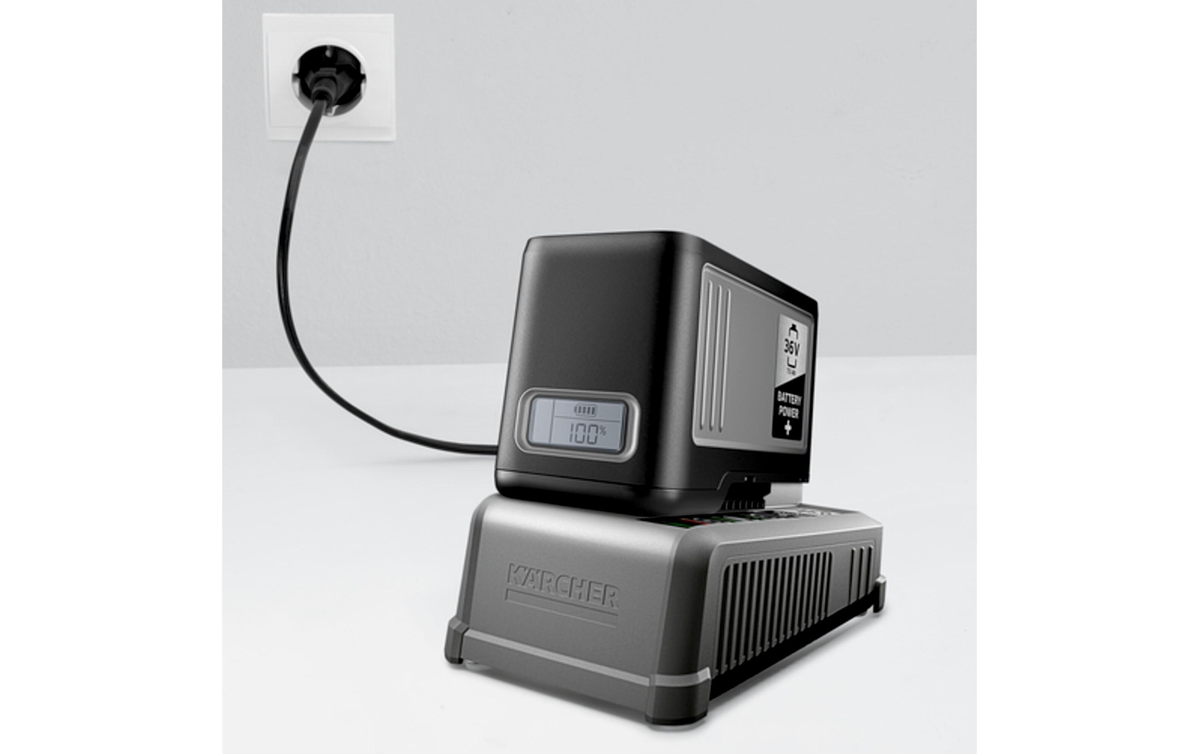 Kärcher Professional Akku »Starterset Battery Power+ 36/75« 36 Leistungsstarker und ausdauernder Akku mit Real Time Technology