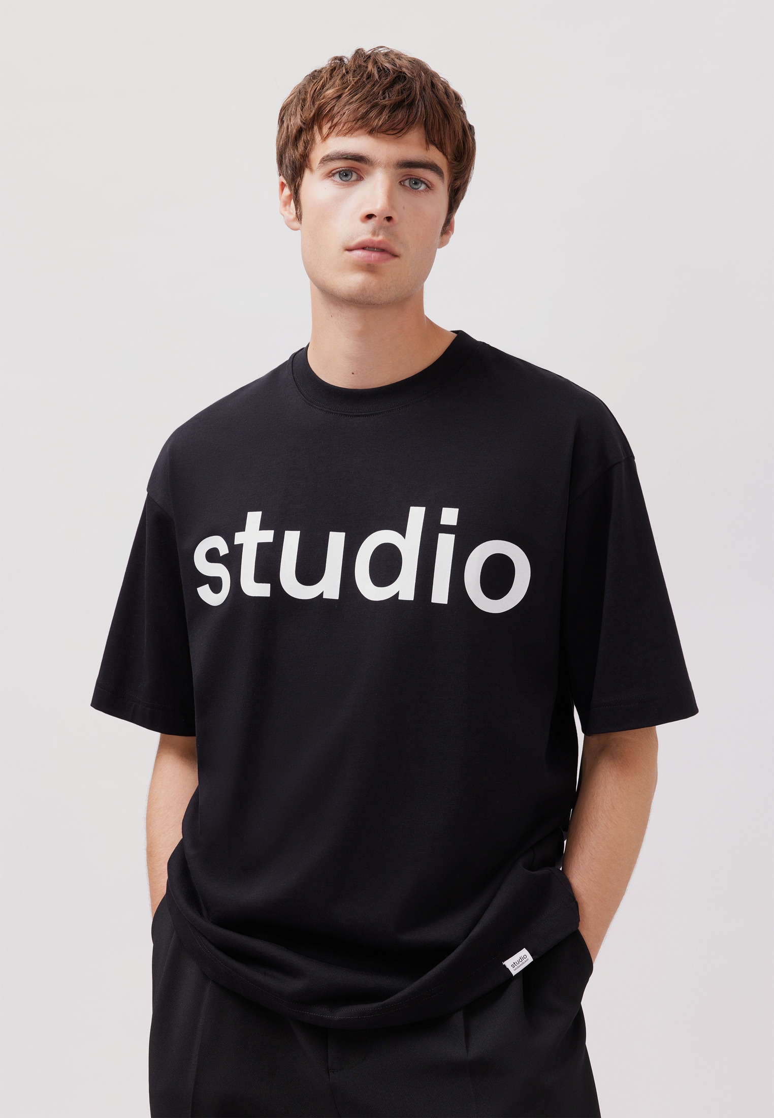 studio seidensticker T-Shirt »Studio« 1/2 Rundhals