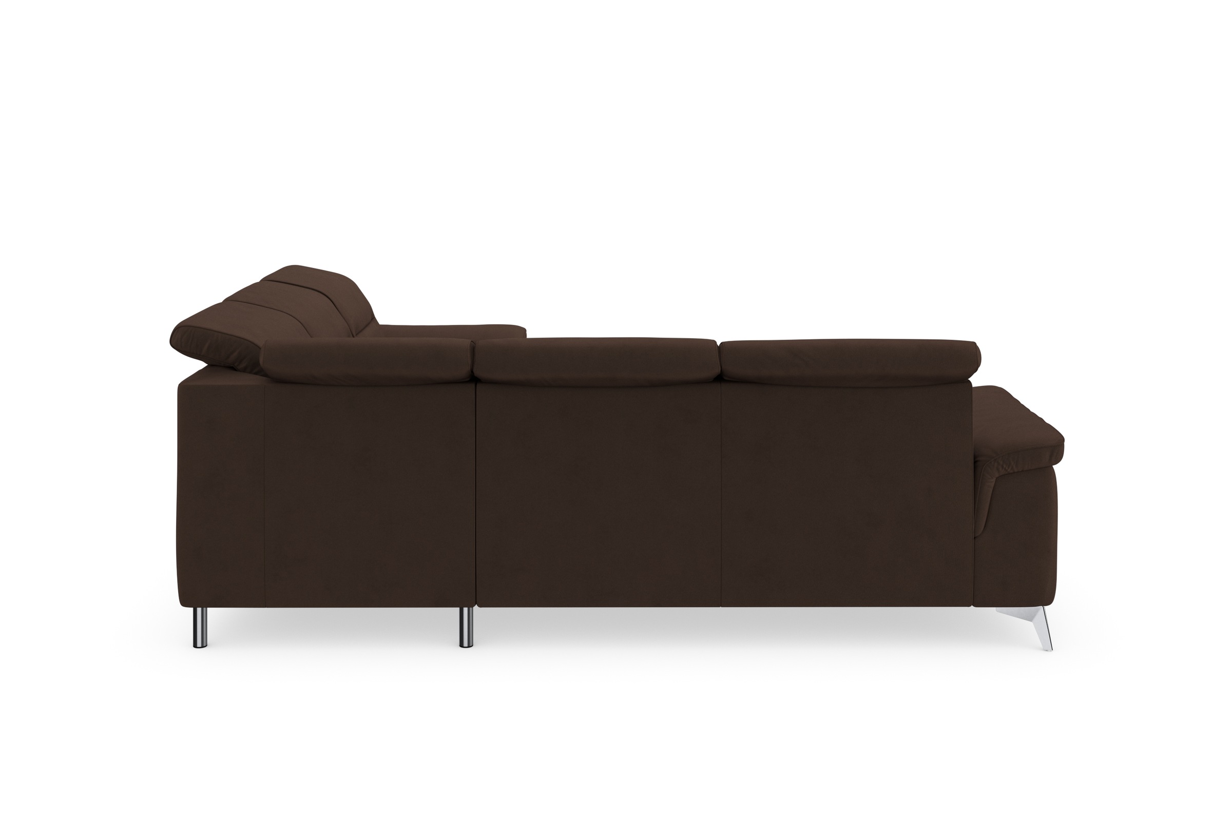 sit&more Ecksofa »Sinatra L-Form« optional mit Kopfteilverstellung und Armteilfunktion