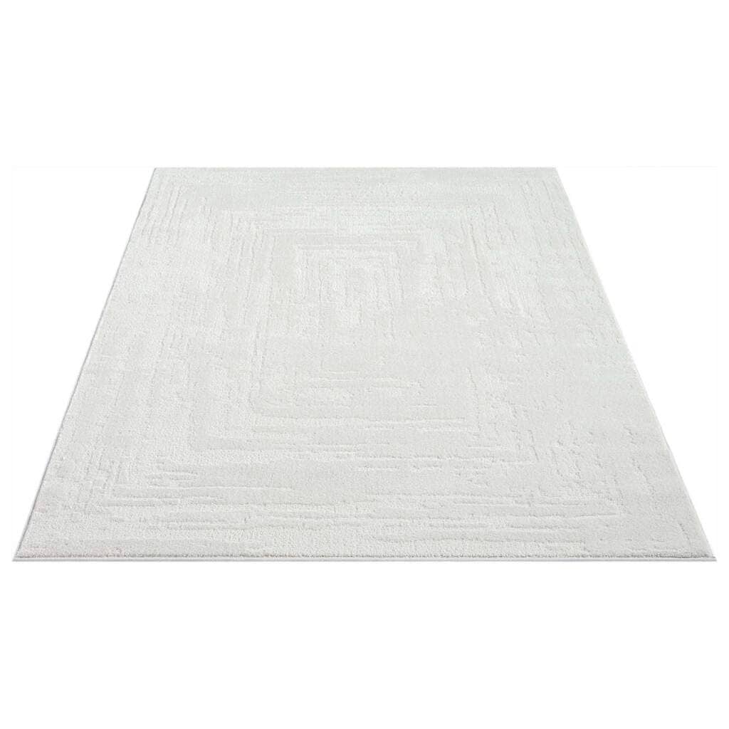Carpet City Teppich »FLAIR171« rechteckig 11 mm Höhe Kurzflor-Teppich, Skandi-Stil, Wohnzimmer