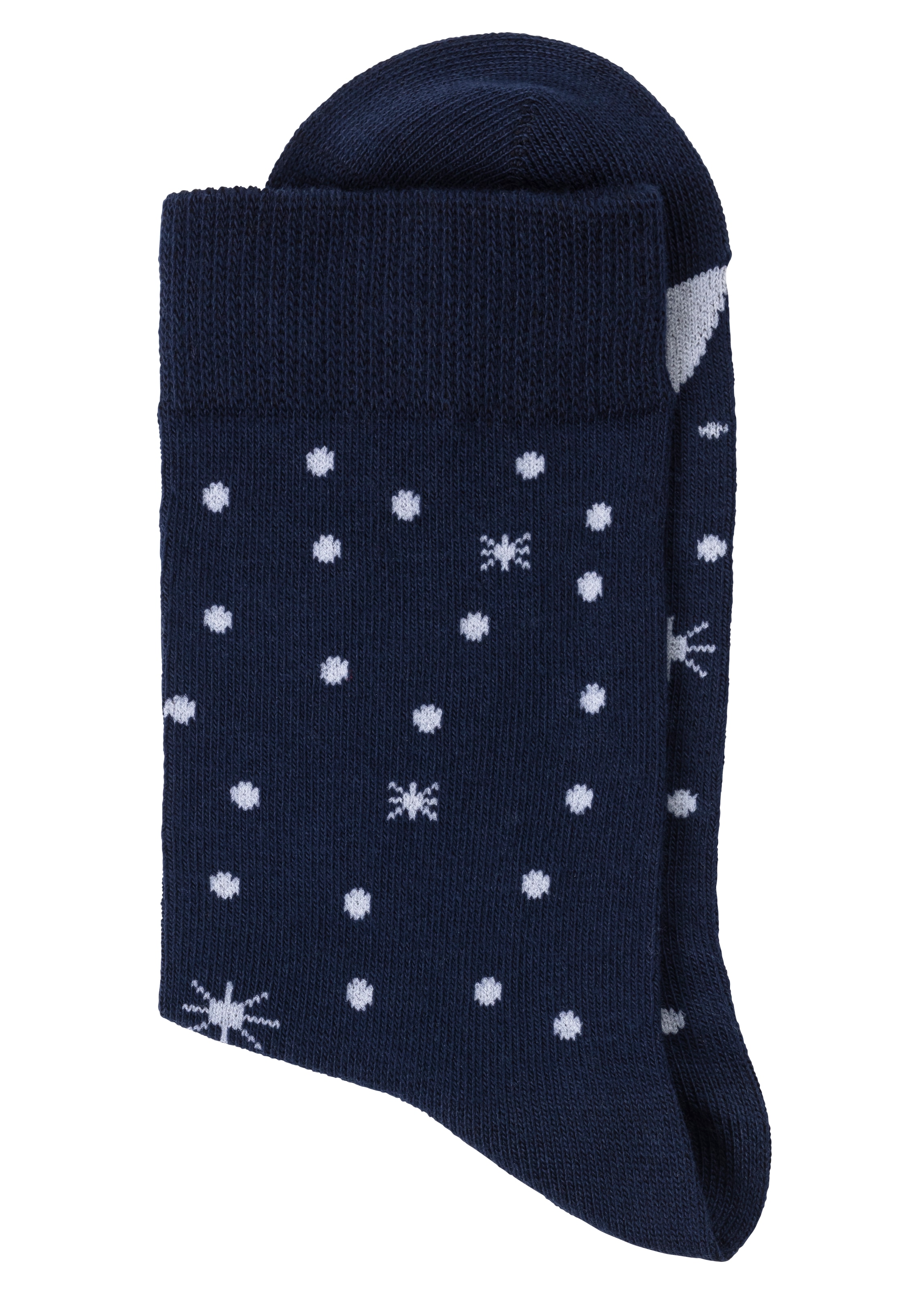 H.I.S Socken, (Packung, 4 Paar), mit eingestrickten Motiven