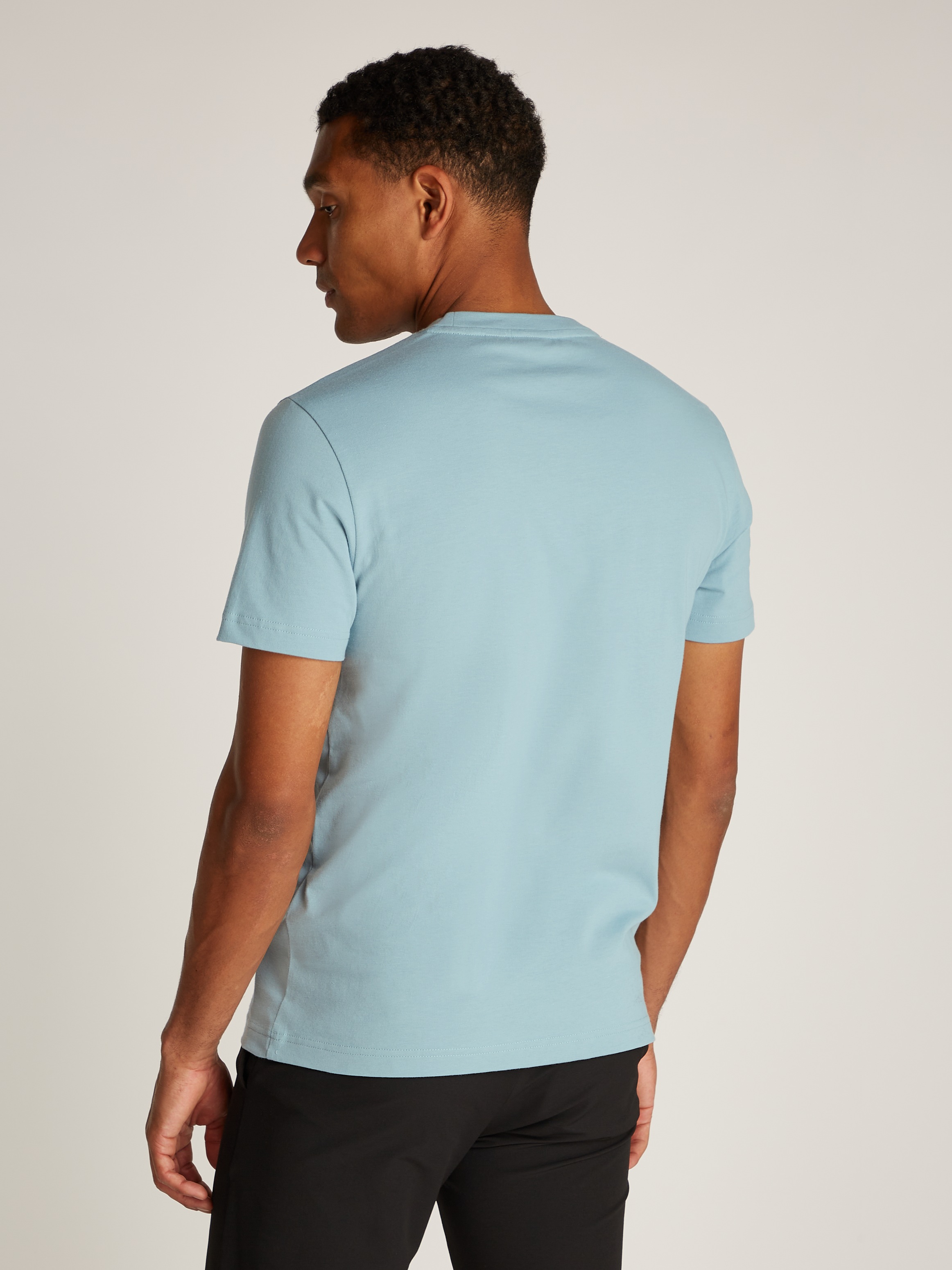 Calvin Klein Rundhalsshirt »NY CHEST BOX LOGO T-SHIRT«, mit Logoprint