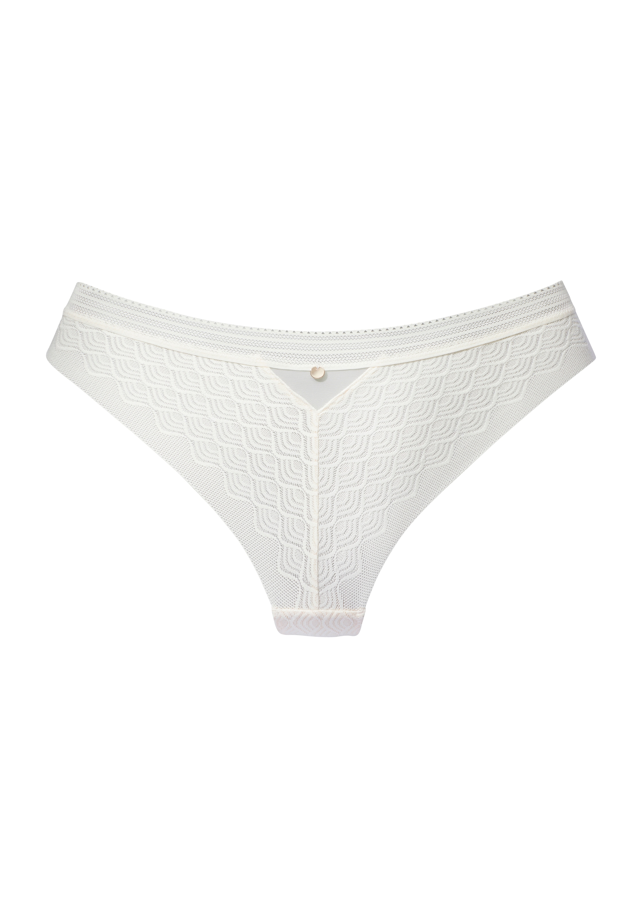 LASCANA String, aus Spitze in moderner Optik mit extraflachen Kanten