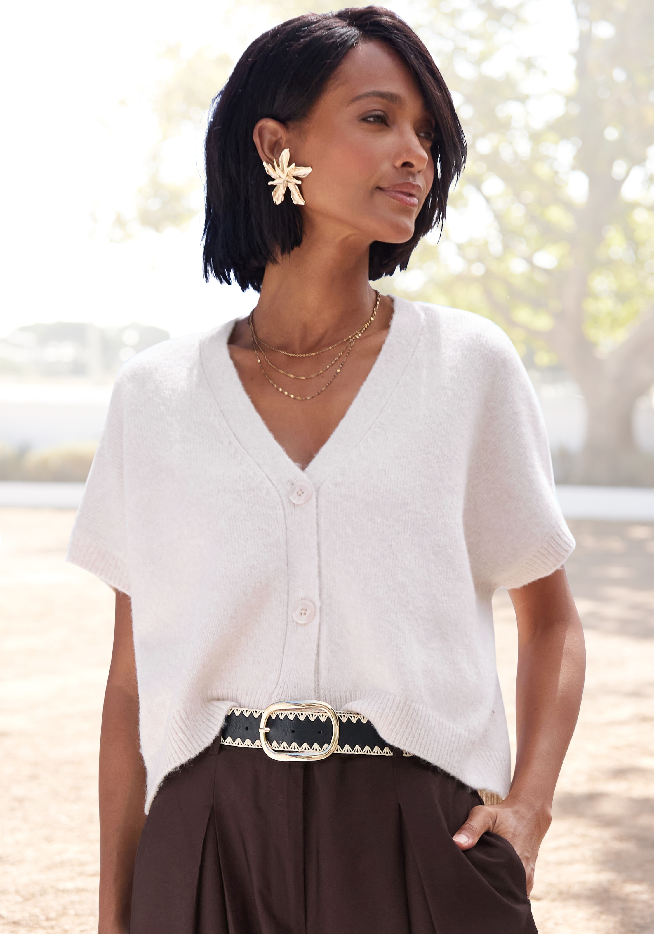 French Connection Veste en tricot