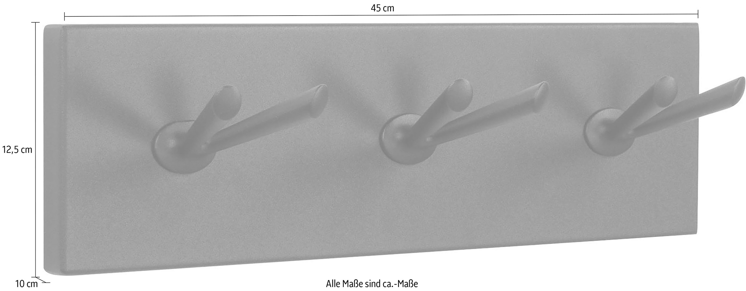 Spinder Design Garderobenhalter »Pull« Metall, Breite 45 cm
