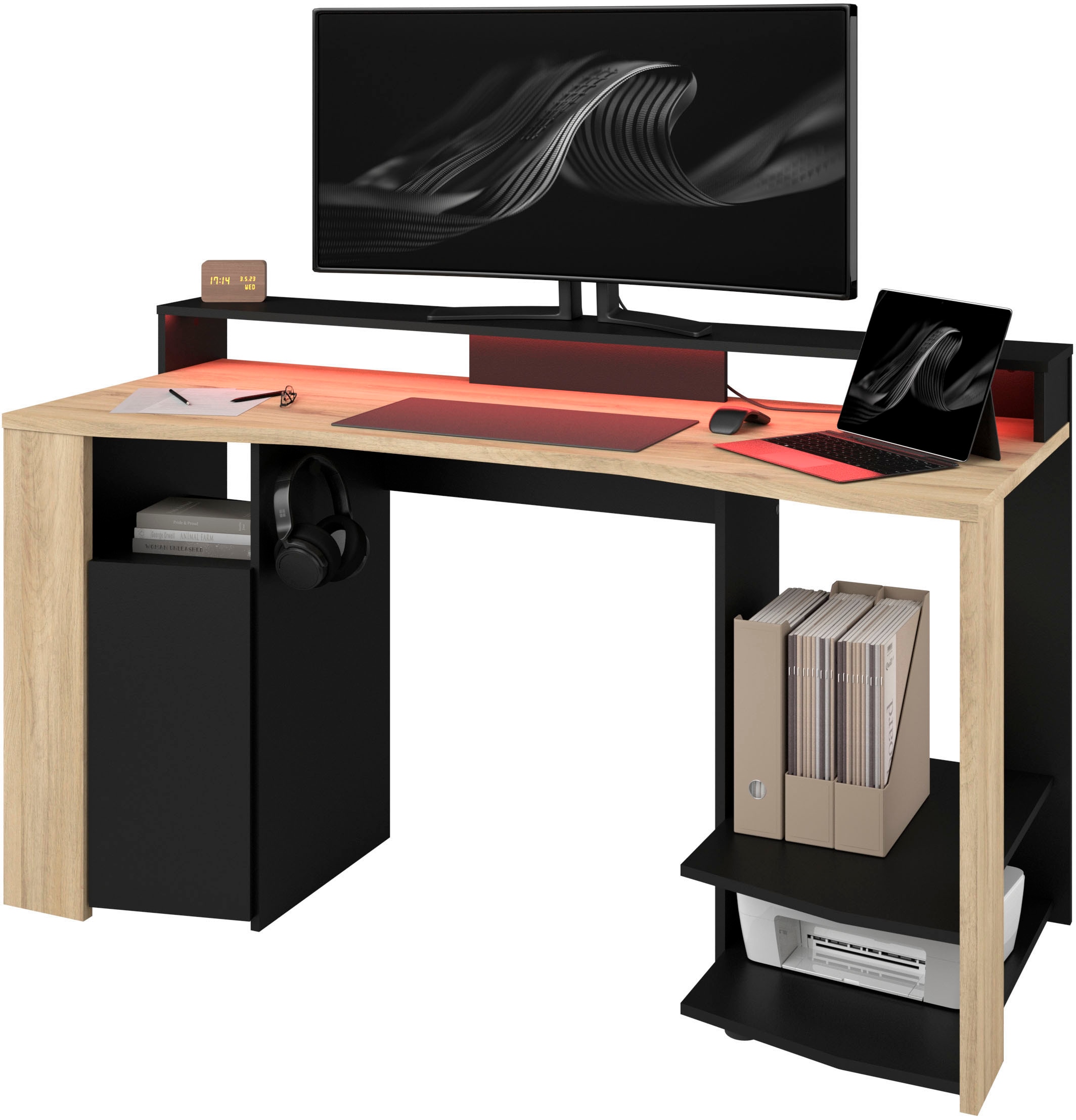 Parisot Gamingtisch »Meta 1« Set, 2 Stk. tlg.