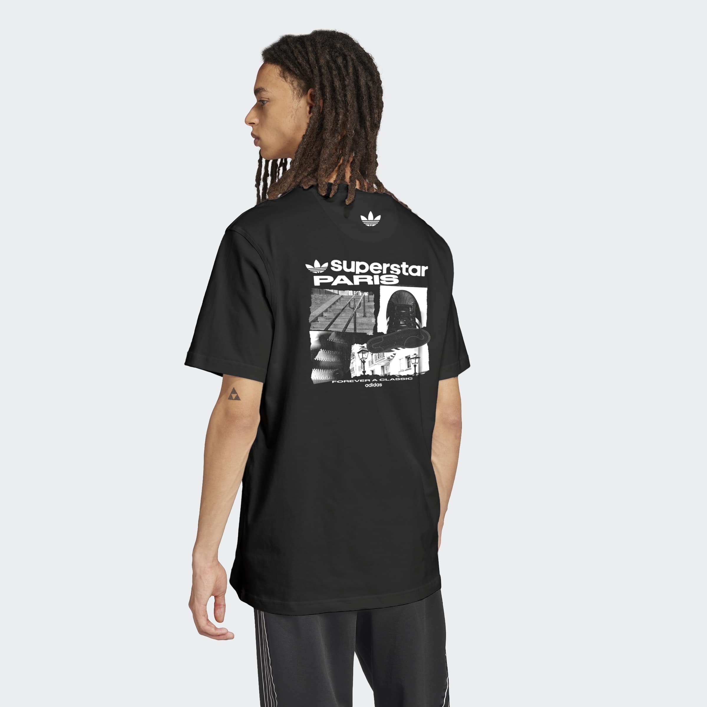 Image of adidas Originals T-Shirt "PARIS SST GFX T" Print T-Shirt, sportlicher Stil, aus Baumwolle
