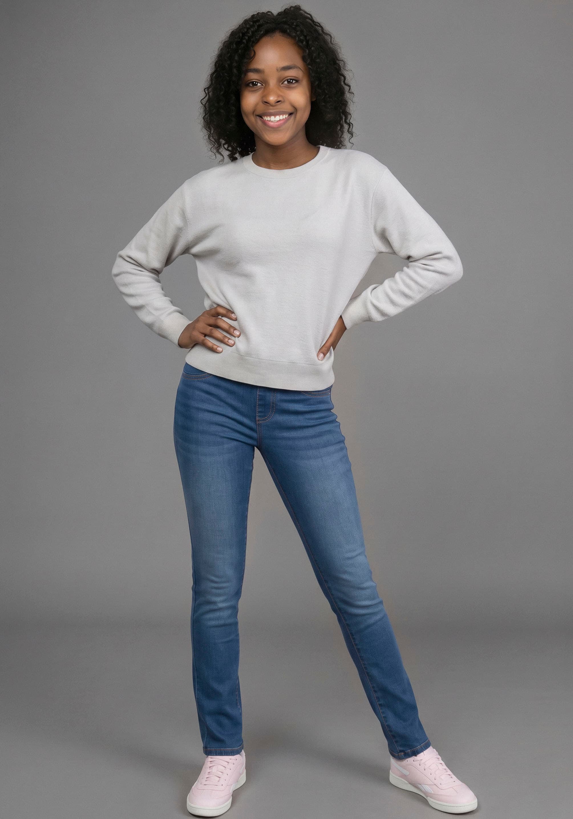 H.I.S Sweat-shirt »2er Pack H.I.S Sweats, Must-Have Basic in kurzer Form«, 2er Paquet, 2 sweatshirts en pack, basiques dans des couleurs tendance, manches longues
