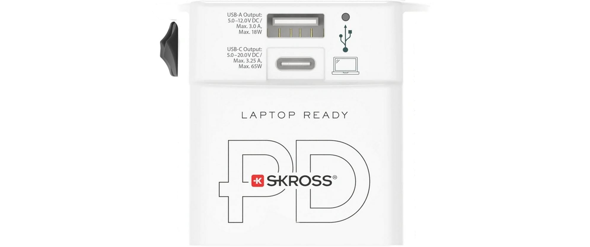 SKROSS Reiseadapter »MUV USB 65W (AC-PD) CH«