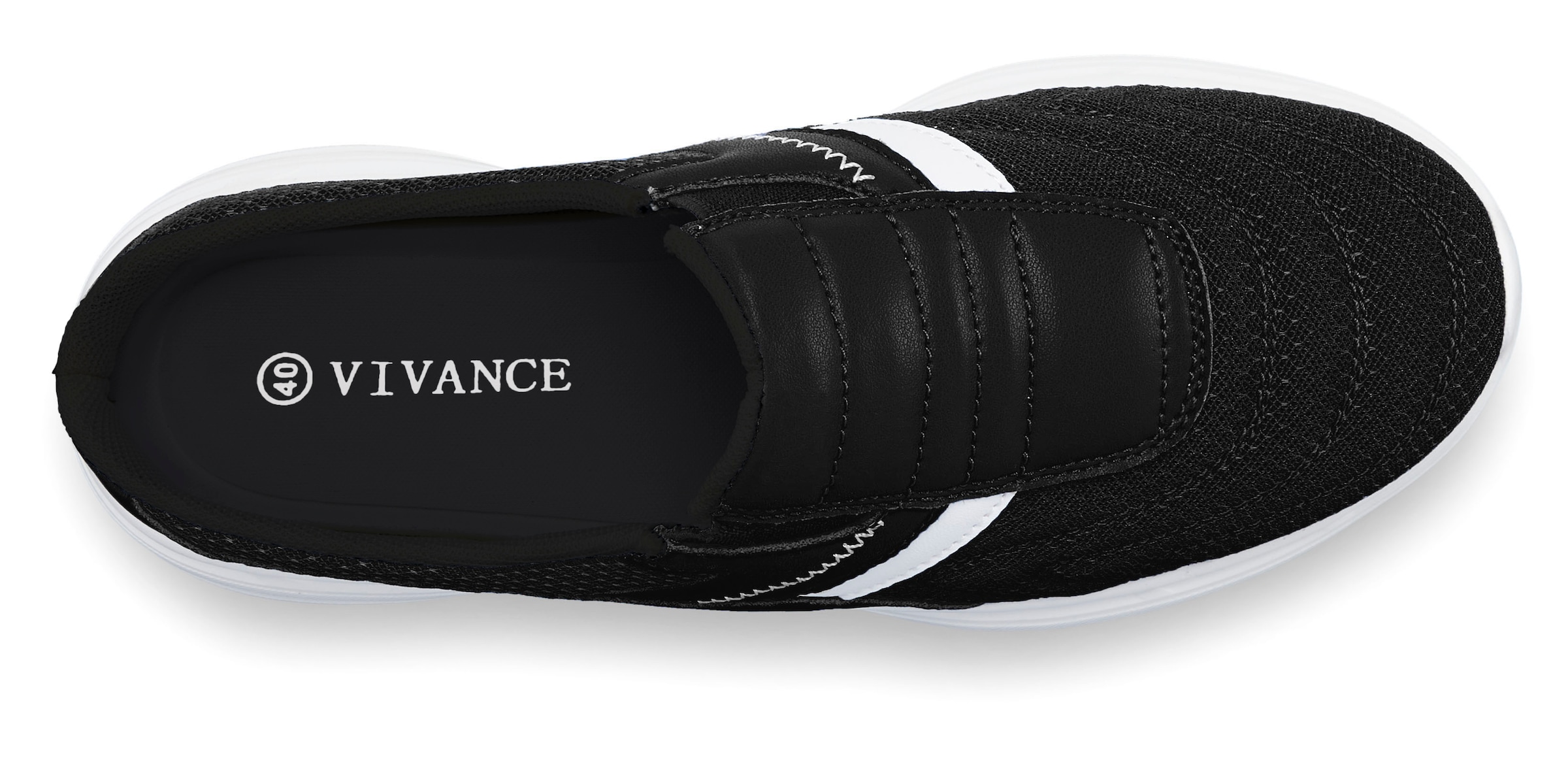 Vivance Sabot, Sneaker, Freizeitschuh, Halbschuh, Unisex VEGAN