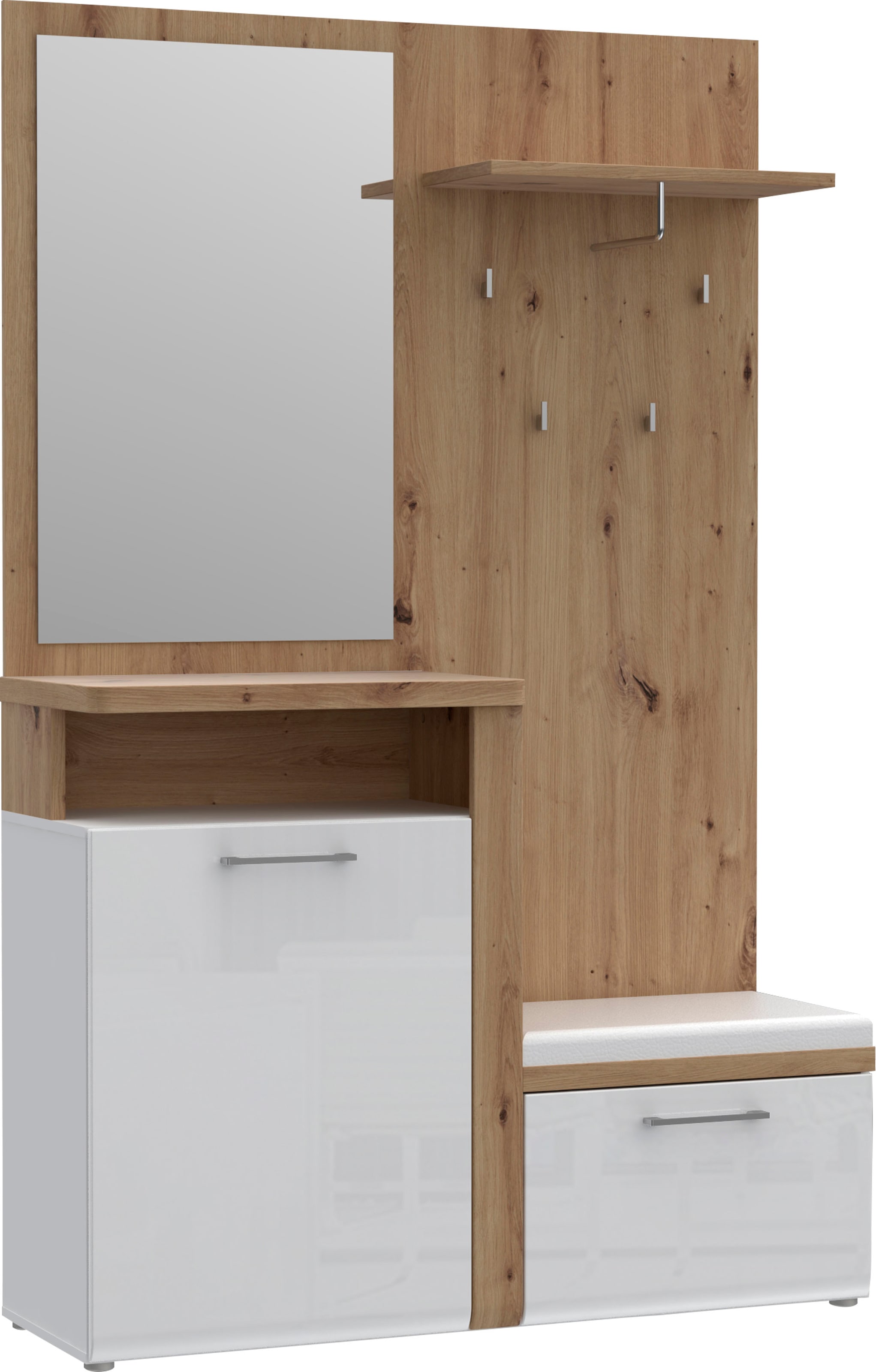 FORTE Kompaktgarderobe »Tuluza« Breite ca. 128,8 cm
