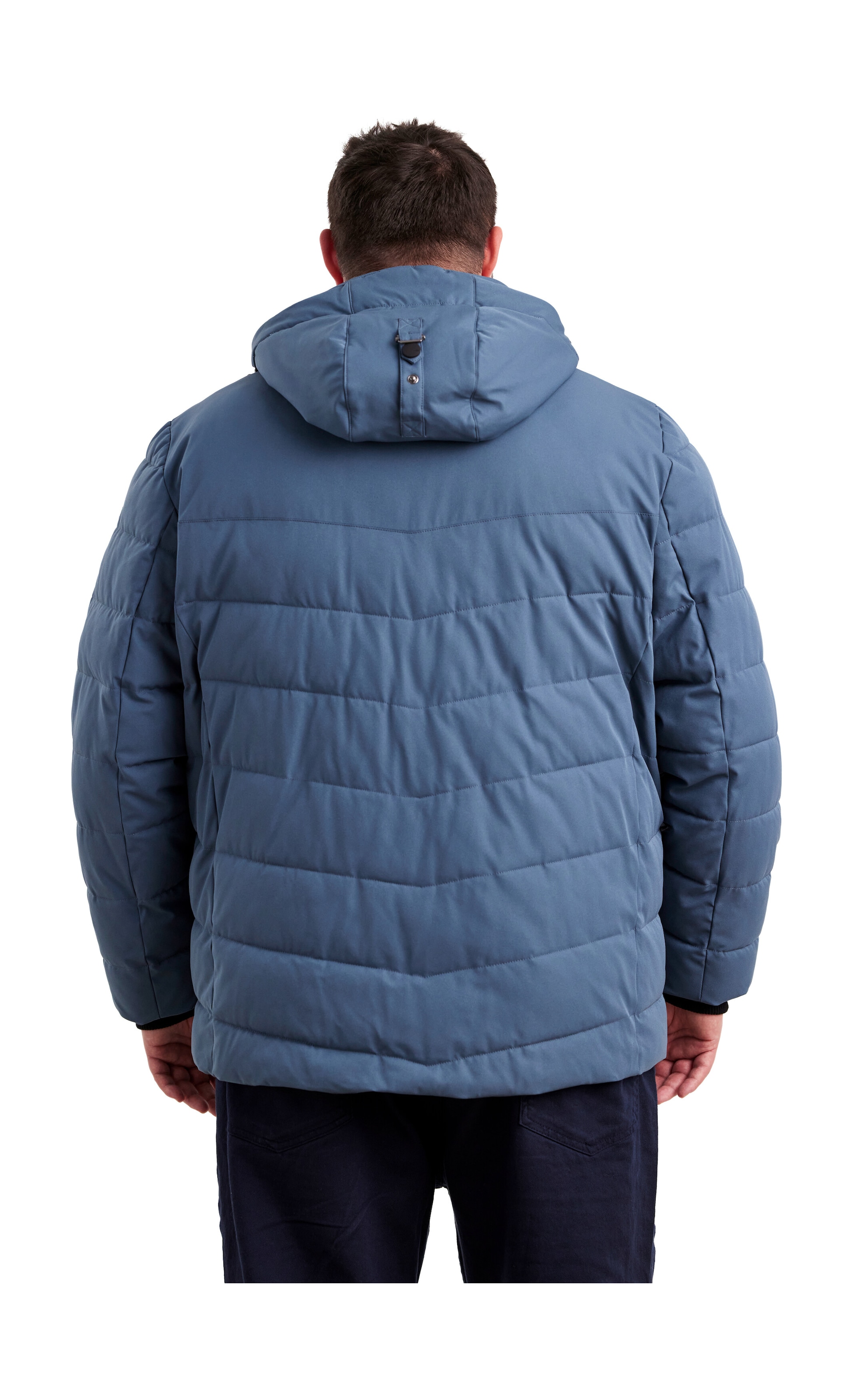STOY Steppjacke »STW 6 MN QLTD JCKT« Atmungsaktive, wasserabweisende Steppjacke mit abnehmbarer Kapuze