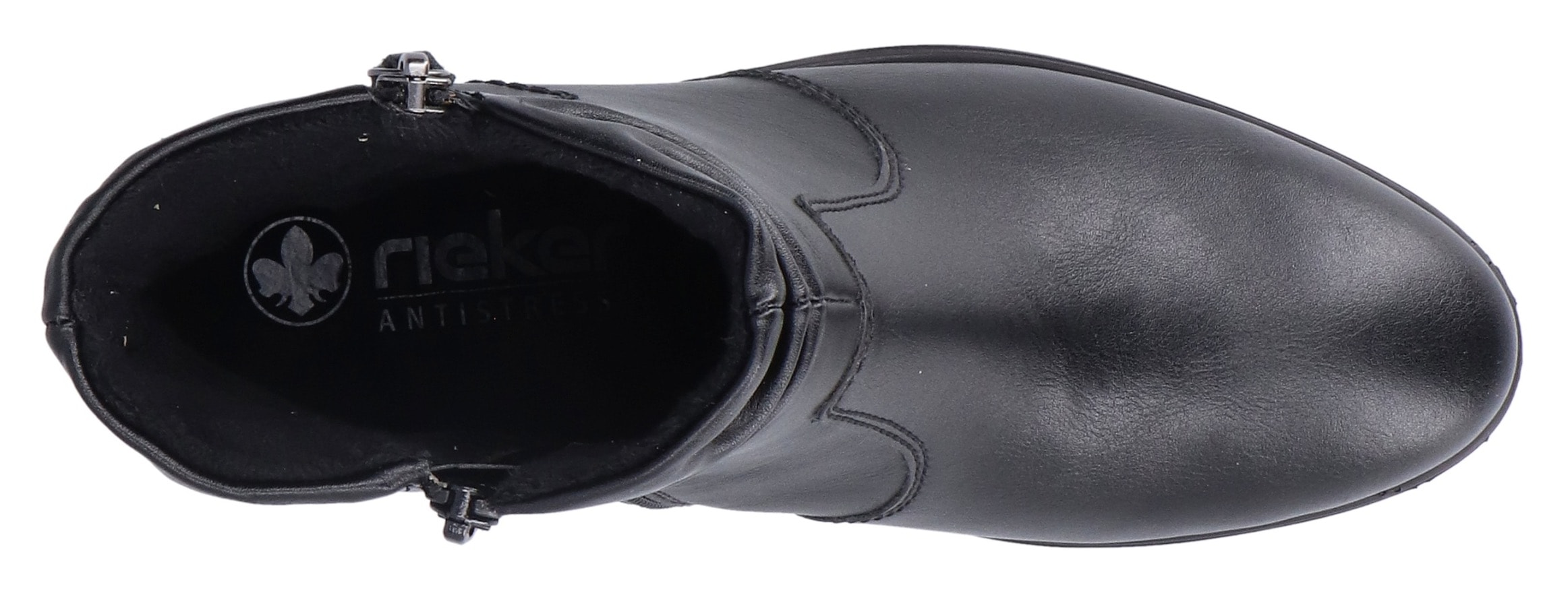 Rieker Stiefelette  Boots, Klassik-Stiefelette, Blockabsatz, mit slouchy Schaft