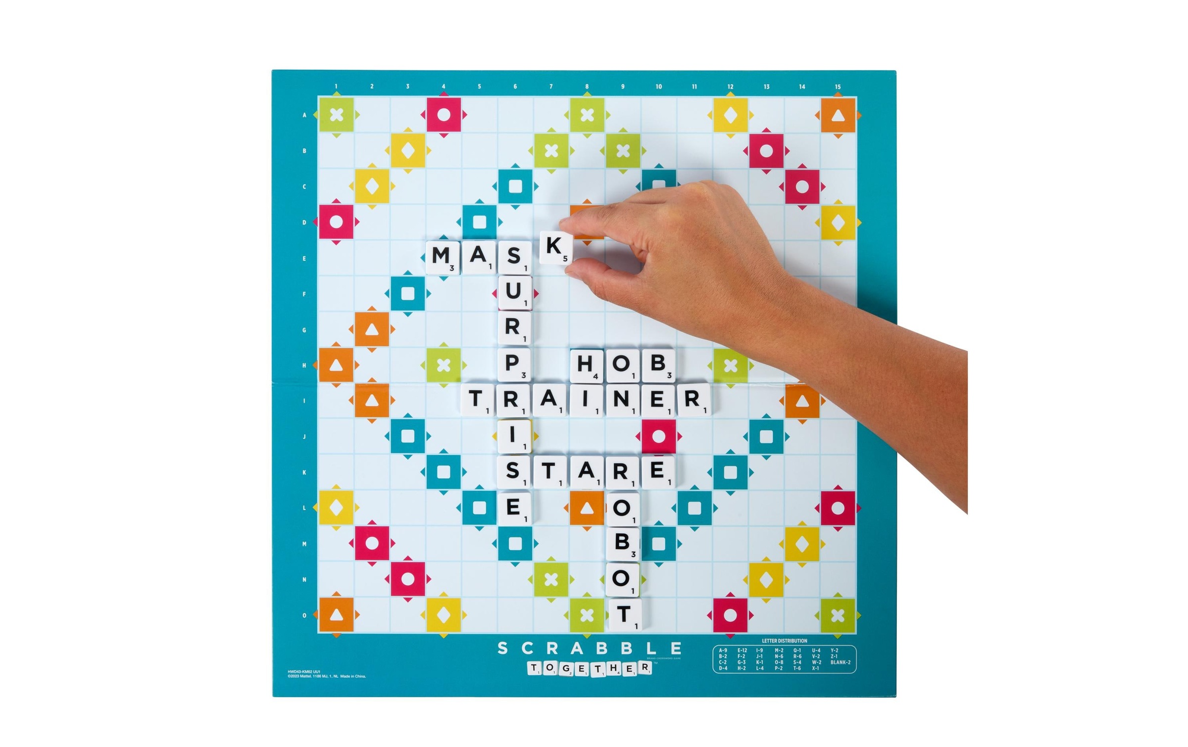 Mattel games Spiel »Familienspiel Scrabble Classique 2 en 1 -FR-«