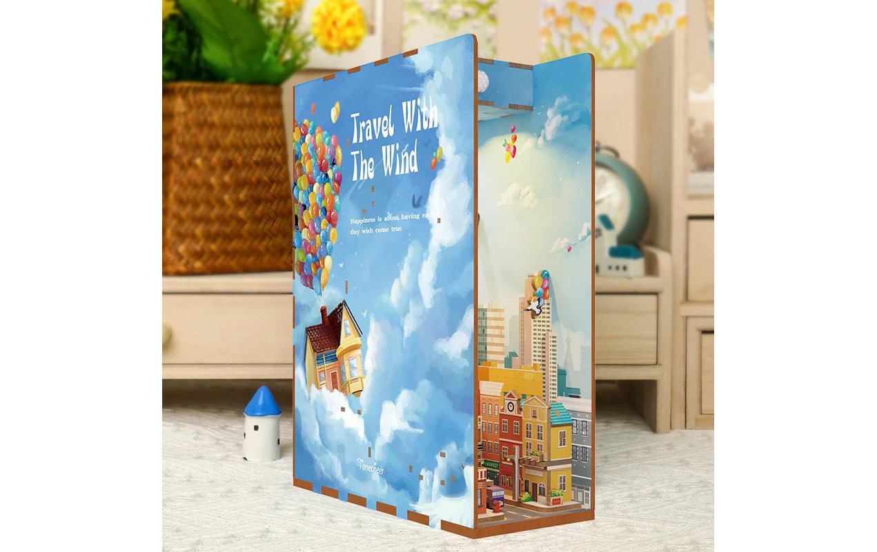   Modellbausatz »Tonecheer Book Nook Travel with the Wind« 143 Stk. tlg.