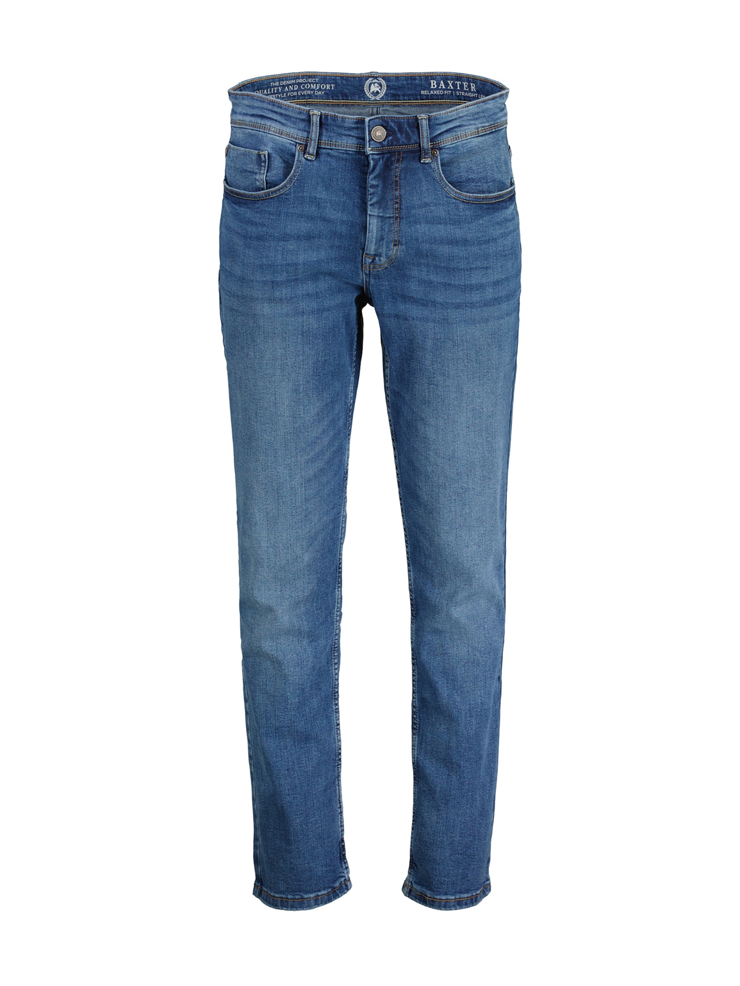 LERROS Pantalon de détente »Baxter Relaxed Fit Jeans – Bequemer Stretch 5-Pocket Denim«  jeans stretch confortable - facile d'entretien, idéal pour tous les jours & loisirs