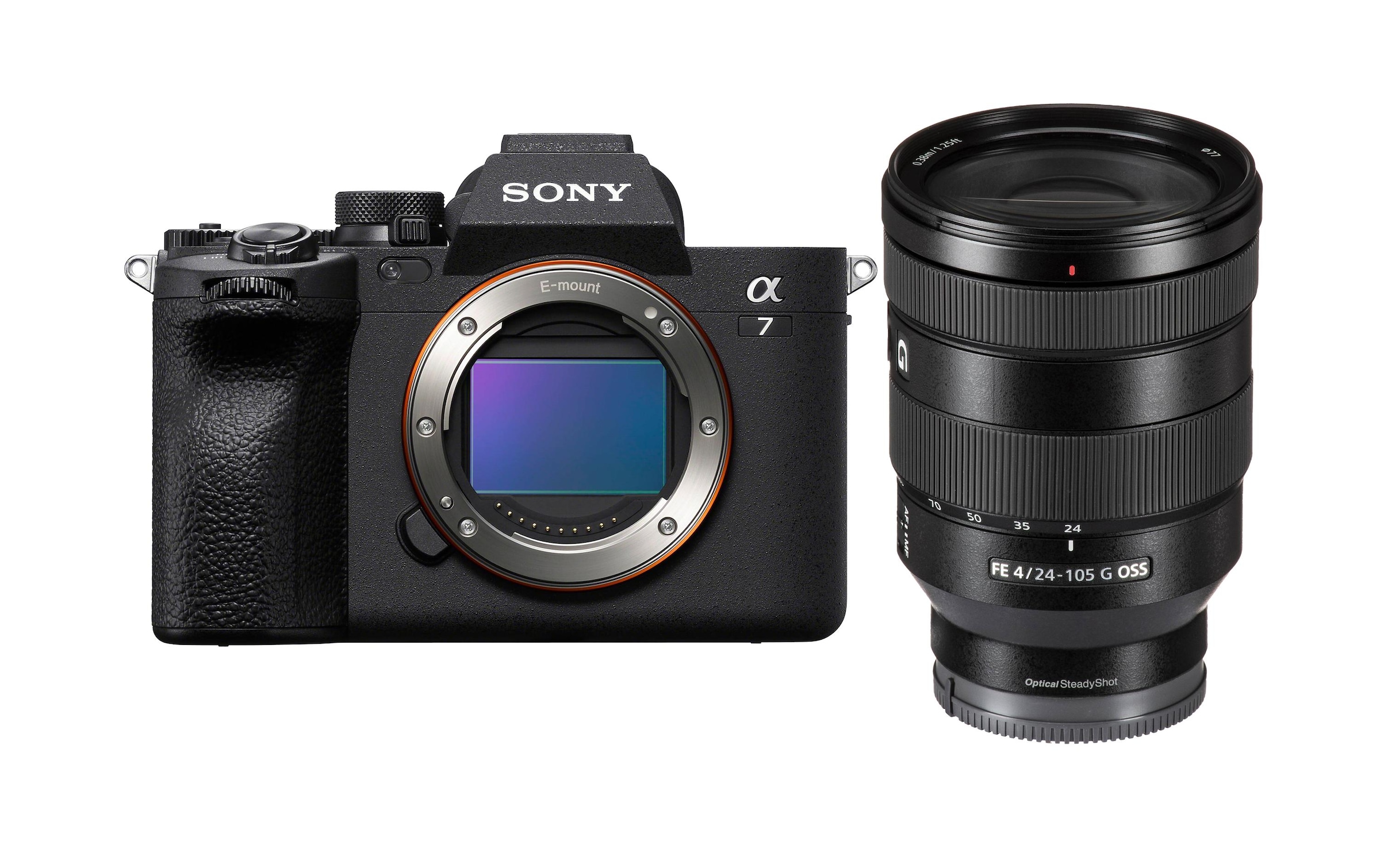 Sony Systemkamera »A7 IV + FE 24-105 mm F4 G OSS« , Bluetooth | WLAN