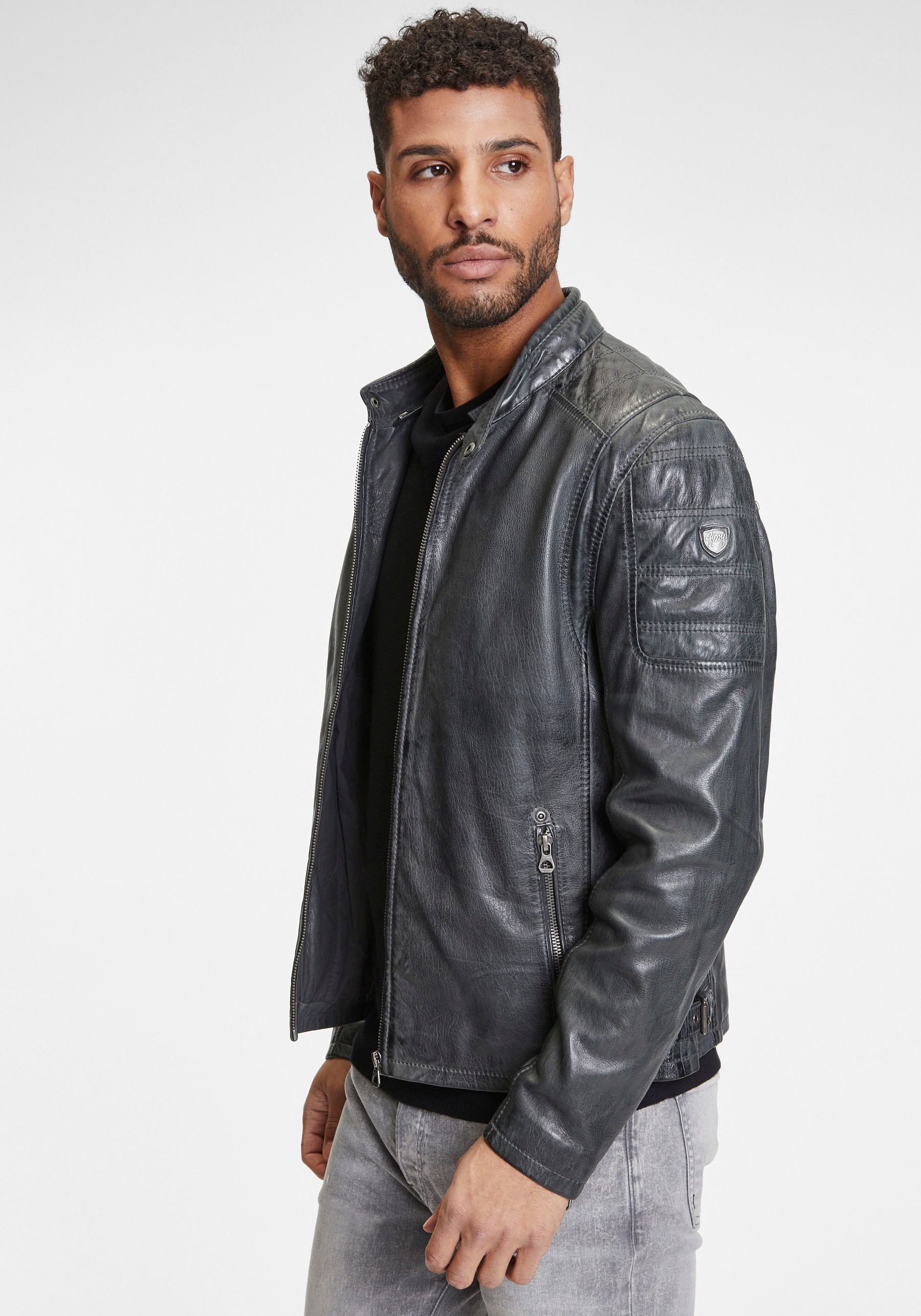 Image of Gipsy Lederjacke »Rylo LAKEV« bei Ackermann Versand Schweiz