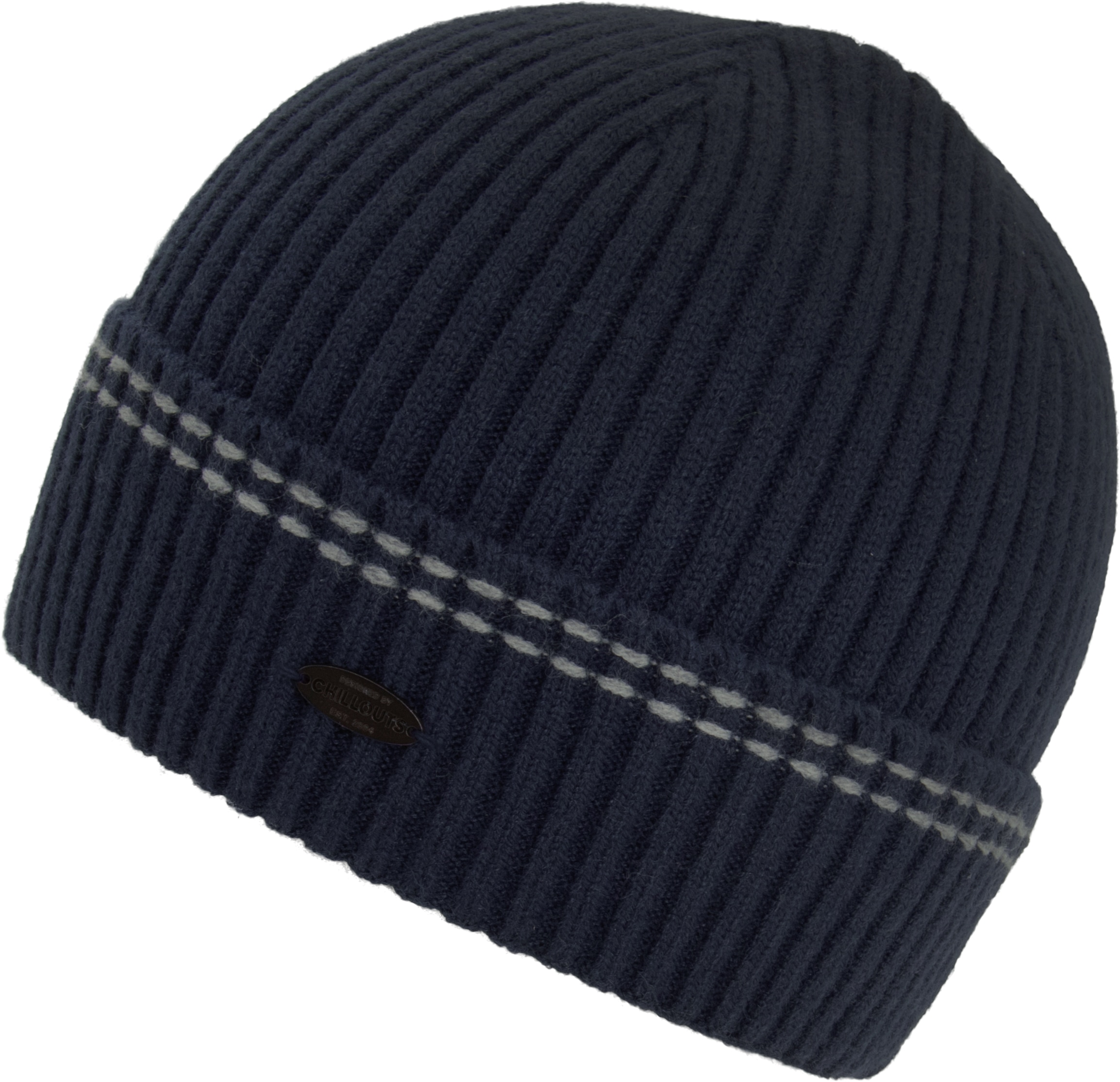 chillouts Bonnet »Kiran Hat« avec rabat et aspect tricot côtelé