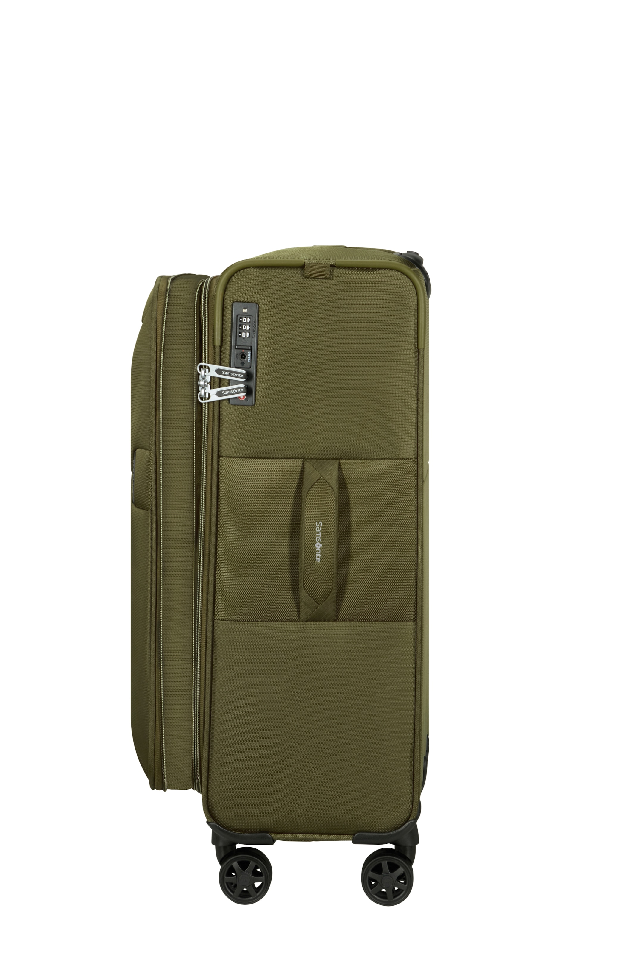 Samsonite Weichgepäck-Trolley »URBIFY, verschiedene Grössen« 68 l 4 Rollen aus Recycle-Polyester, mit Kreuzspanngurt, mit Fronttasche