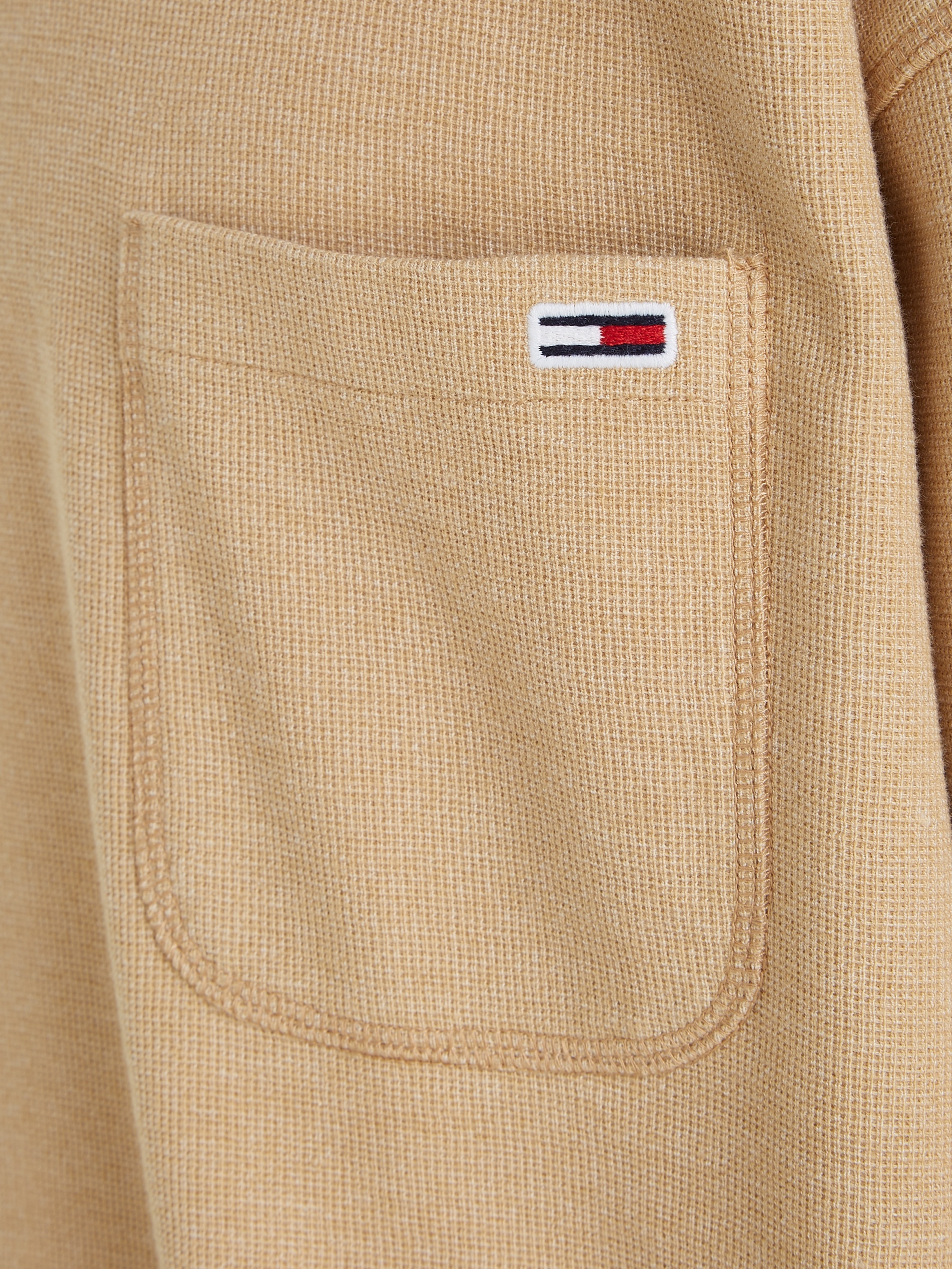 Tommy Jeans Langarmshirt »TJM RLX WAFFLE SNIT TEE«