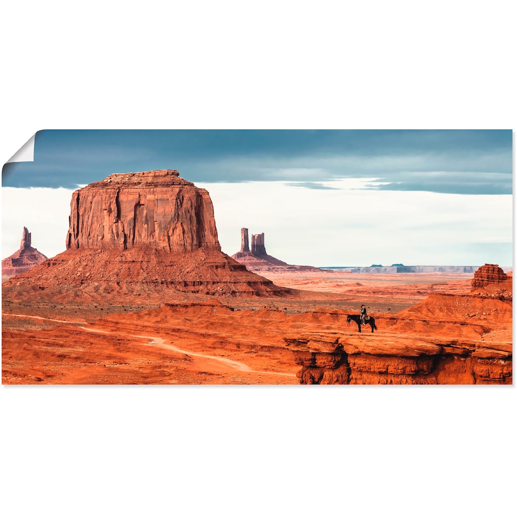 Artland Wandbild »Colorado - Utah Monument Valley«, Amerika, (1 St.)