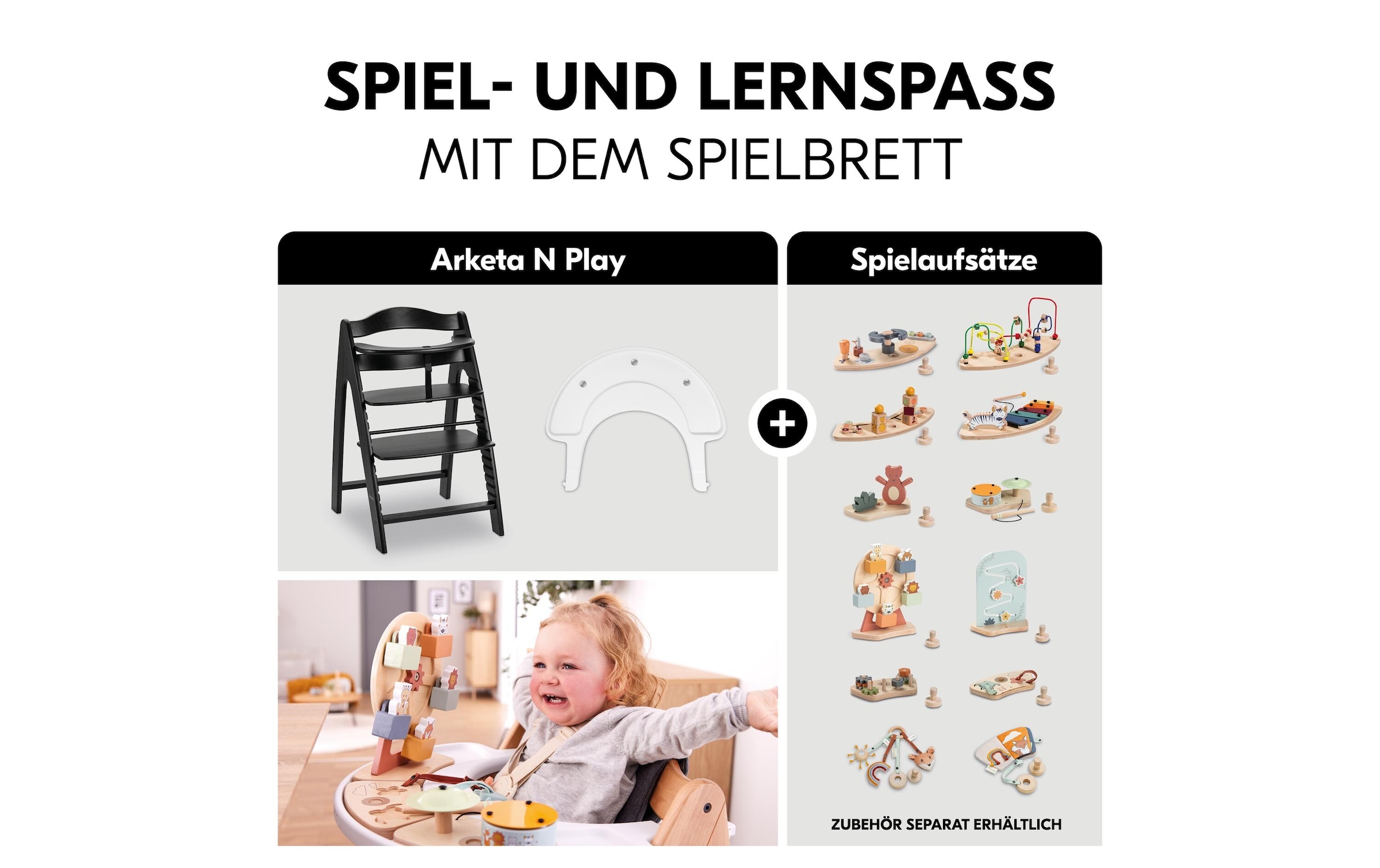 Hauck Hochstuhl »Arketa N Play«