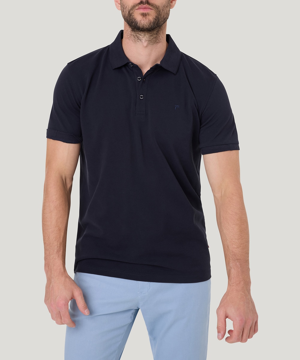 Pioneer Authentic Jeans Poloshirt, mit Logostickerei