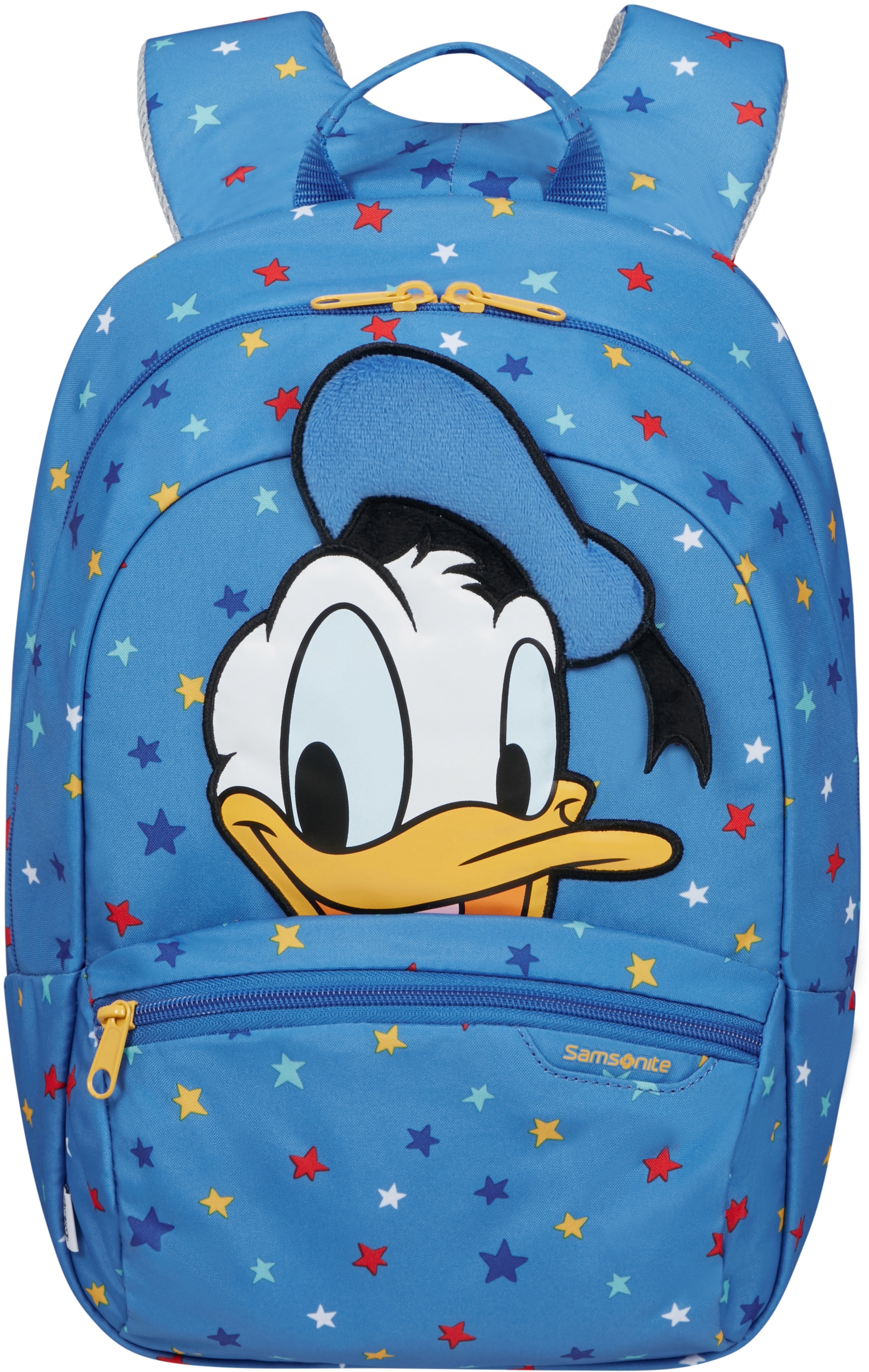 Kinderrucksack »Disney Ultimate 2.0, S+, Donald Stars«, reflektierende Details,...