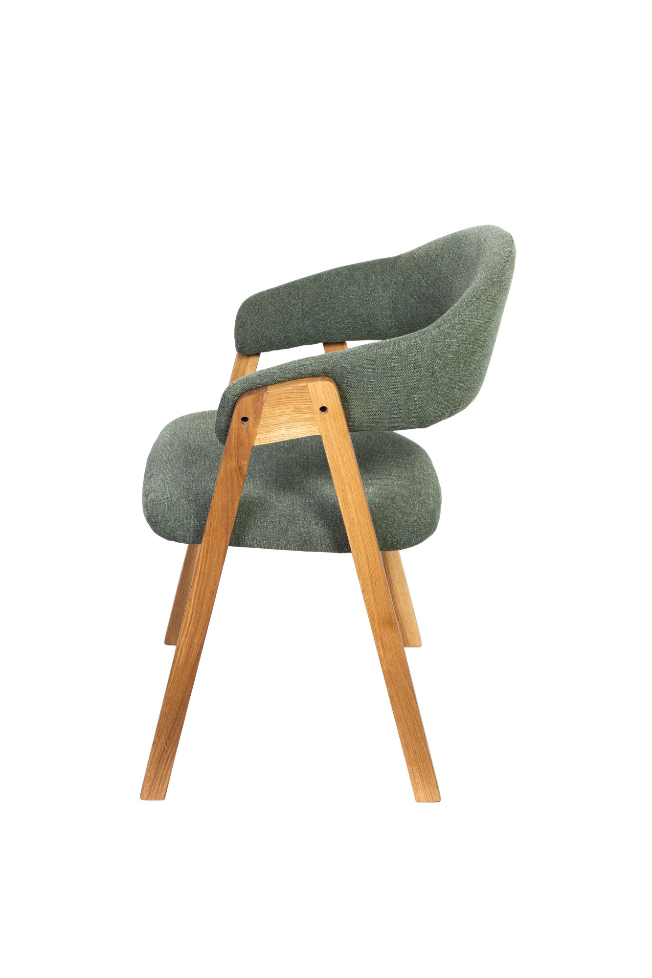 GOODproduct Armlehnstuhl »Arco Polsterstuhl, Esszimmerstuhl, Küchenstuhl, 4-Fussstuhl« () 2 Stk.Bequem und stilvoll. Gepolstert. Massivholzbeine