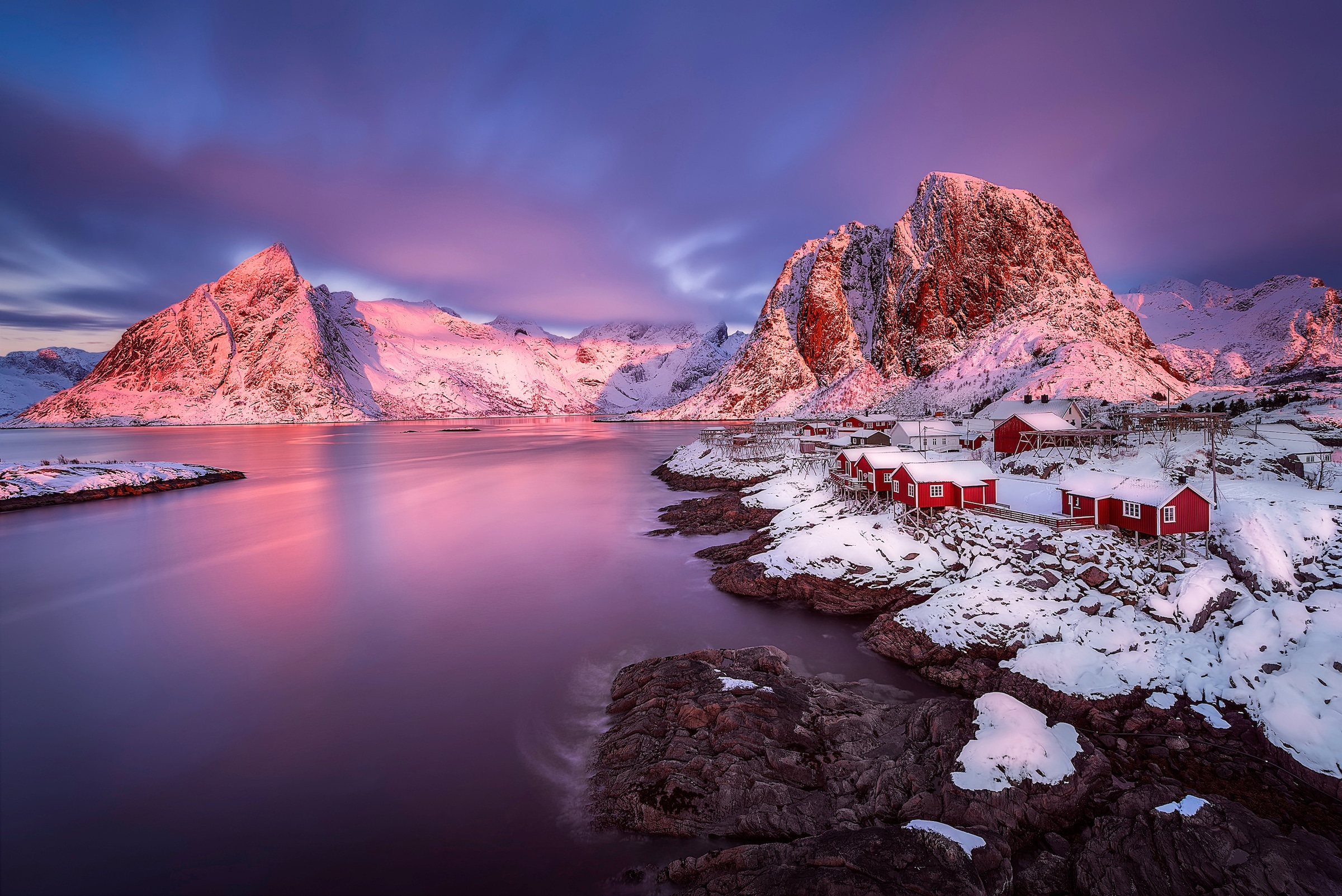 Image of Papermoon Fototapete "Photo-Art DAVID MARTIN CASTAN, NORWEGEN FJORD"