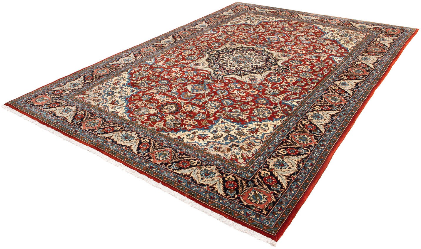 Image of morgenland Orientteppich »Perser - Keshan - 300 x 205 cm - dunkelrot«, rechteckig, 10 mm Höhe, Wohnzimmer, Handgeknüpft, Einzelstück mit Zertifikat bei Ackermann Versand Schweiz