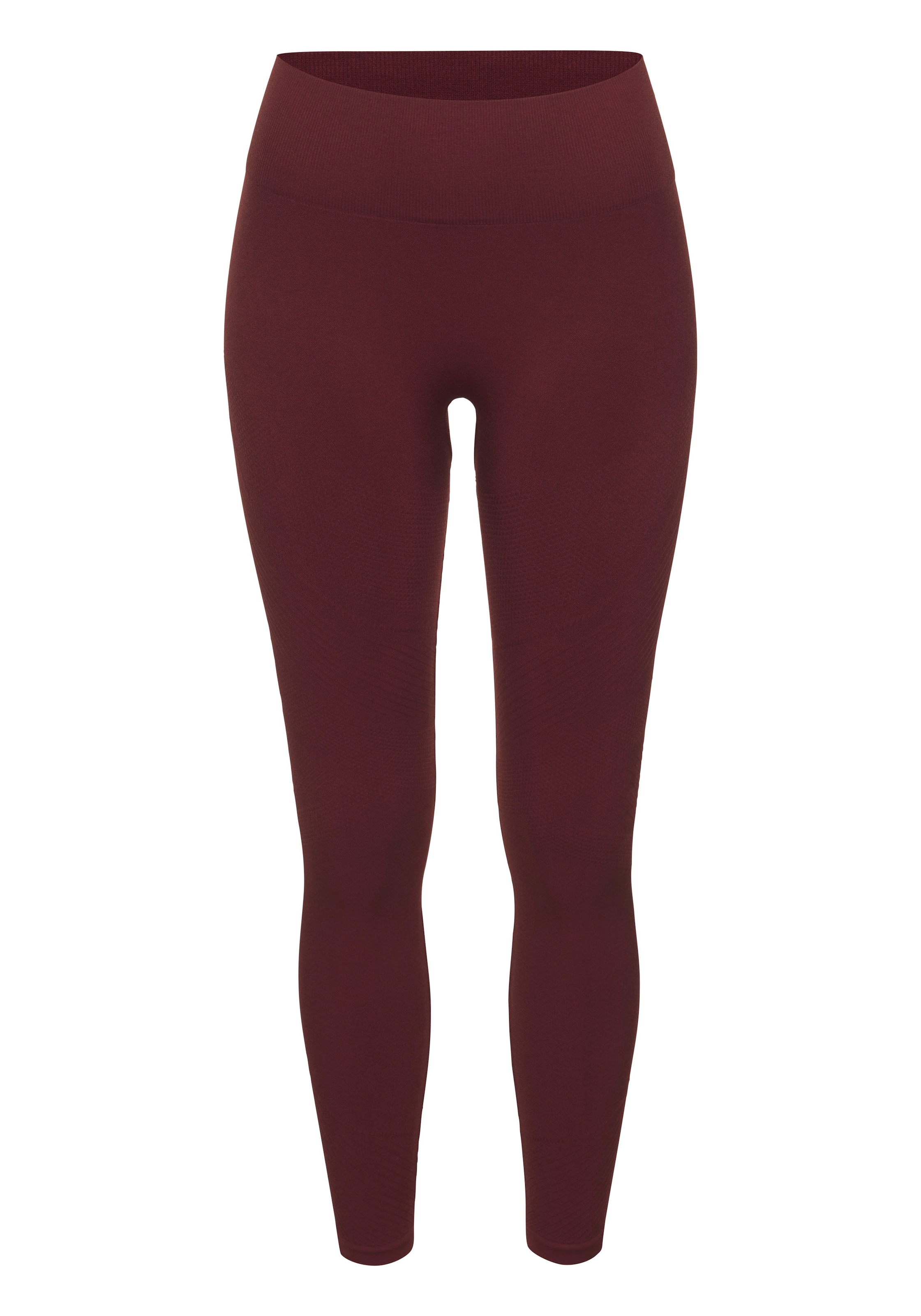 LASCANA Leggings sans couture »Po Push Up«  avec structure côtelée et effet modelant, pantalon de sport, leggings de sport