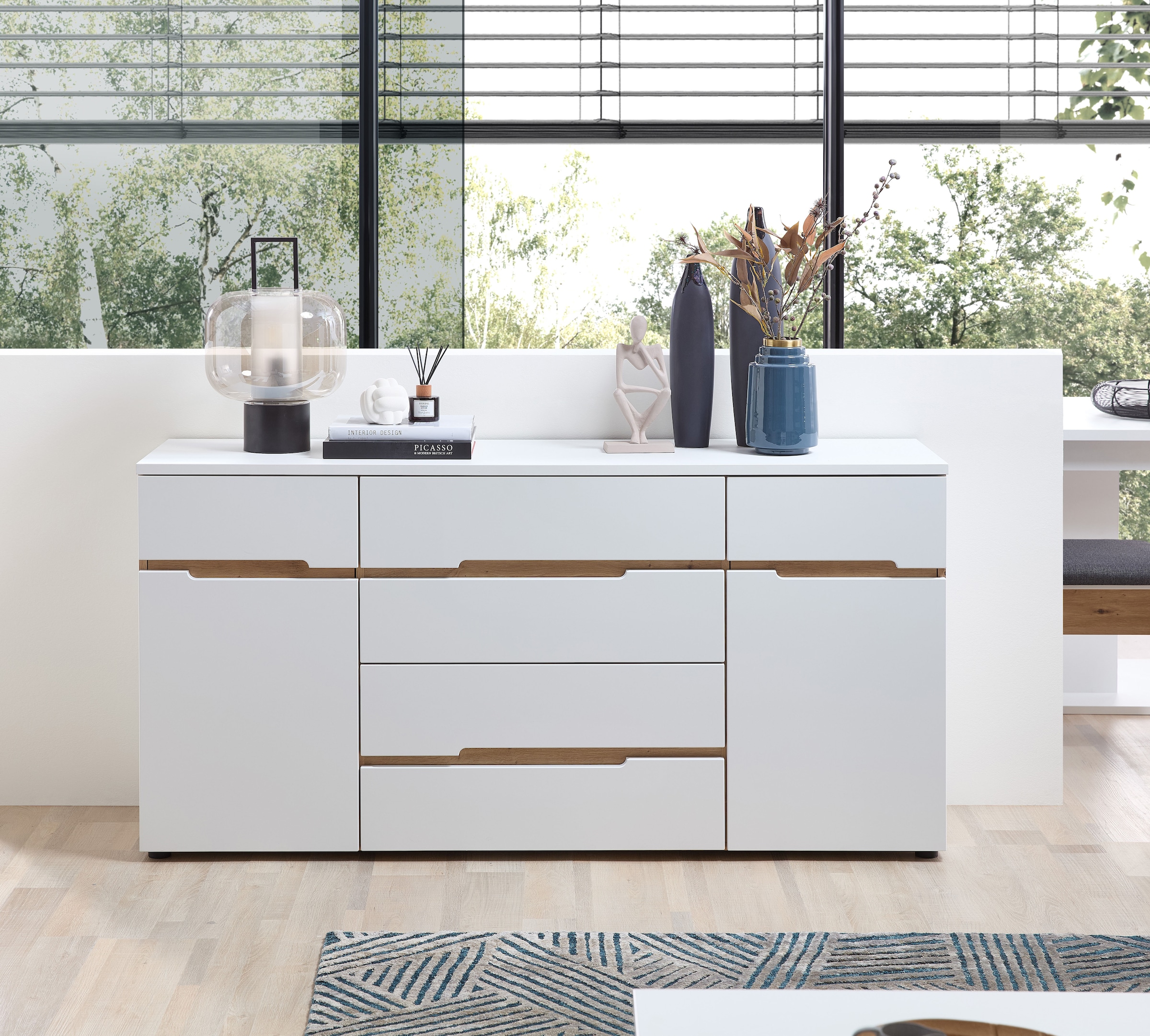 Innostyle Banc de salle à manger »Memphis Sitzbank, 130x49x40cm (B/H/T)« 1 cuis tlg. 2 coussins à pince