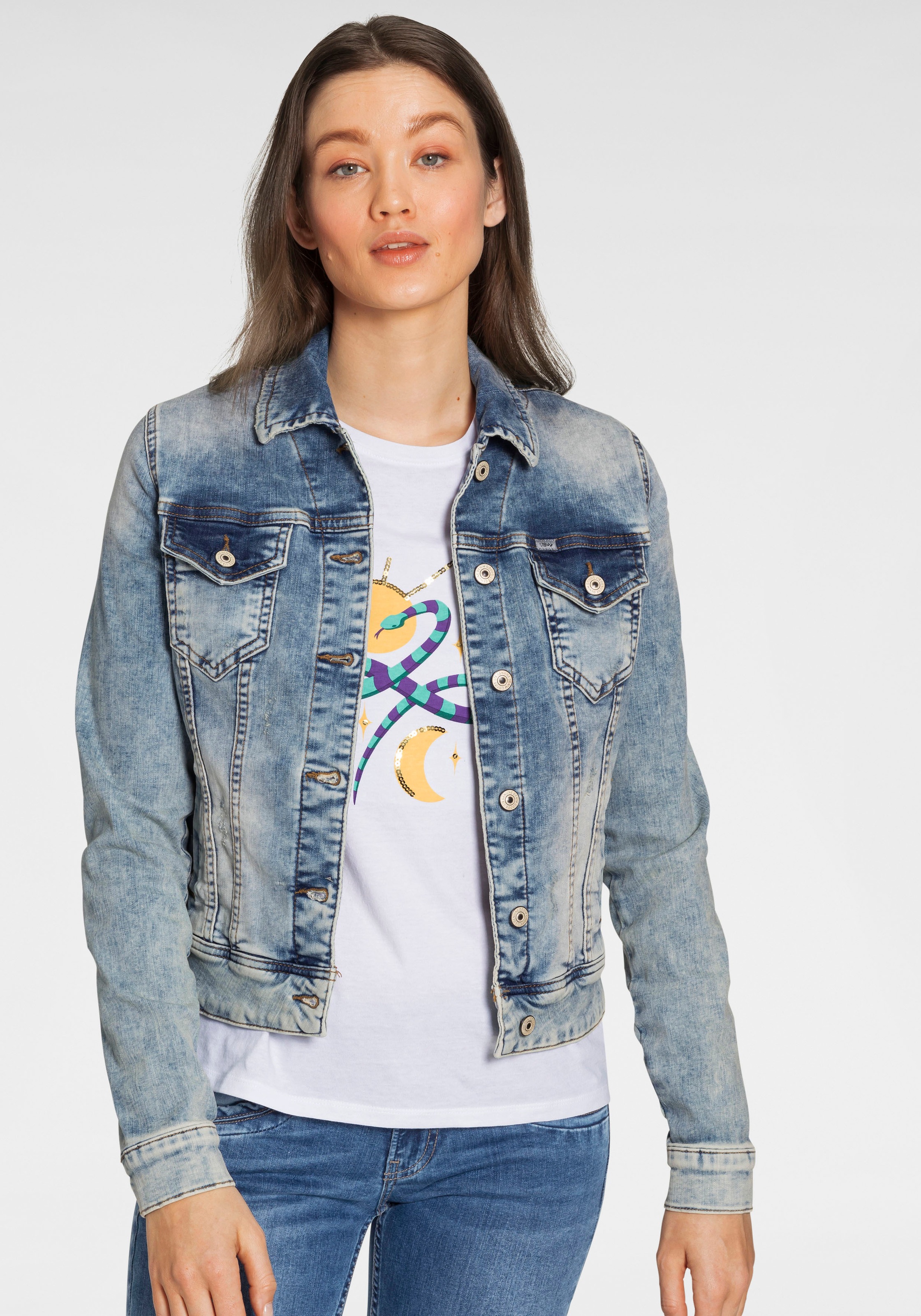 Image of LTB Jeansjacke »DEAN X«, in angesagten Waschungen bei Ackermann Versand Schweiz