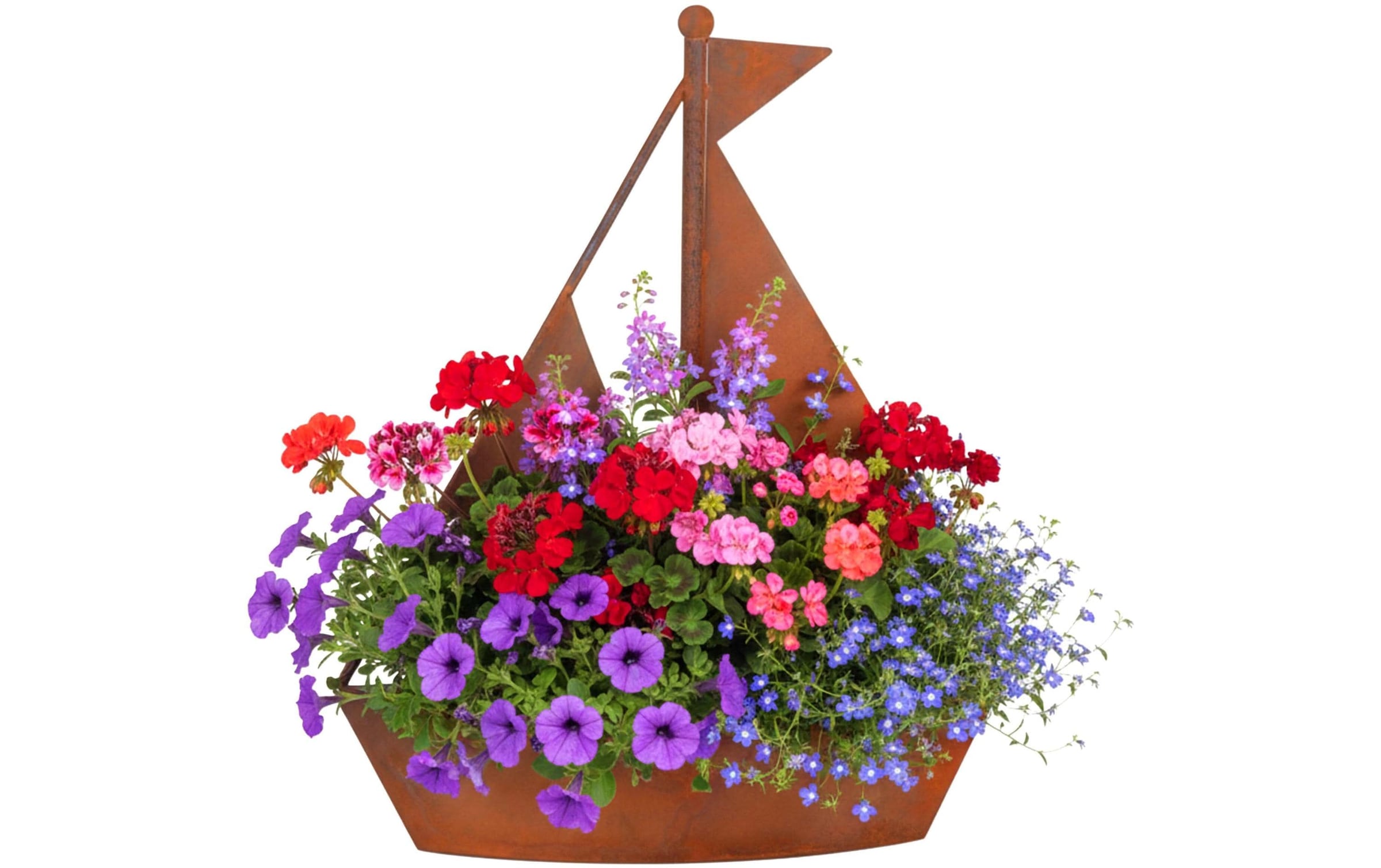 relaxdays Pot de fleurs »Schiff«