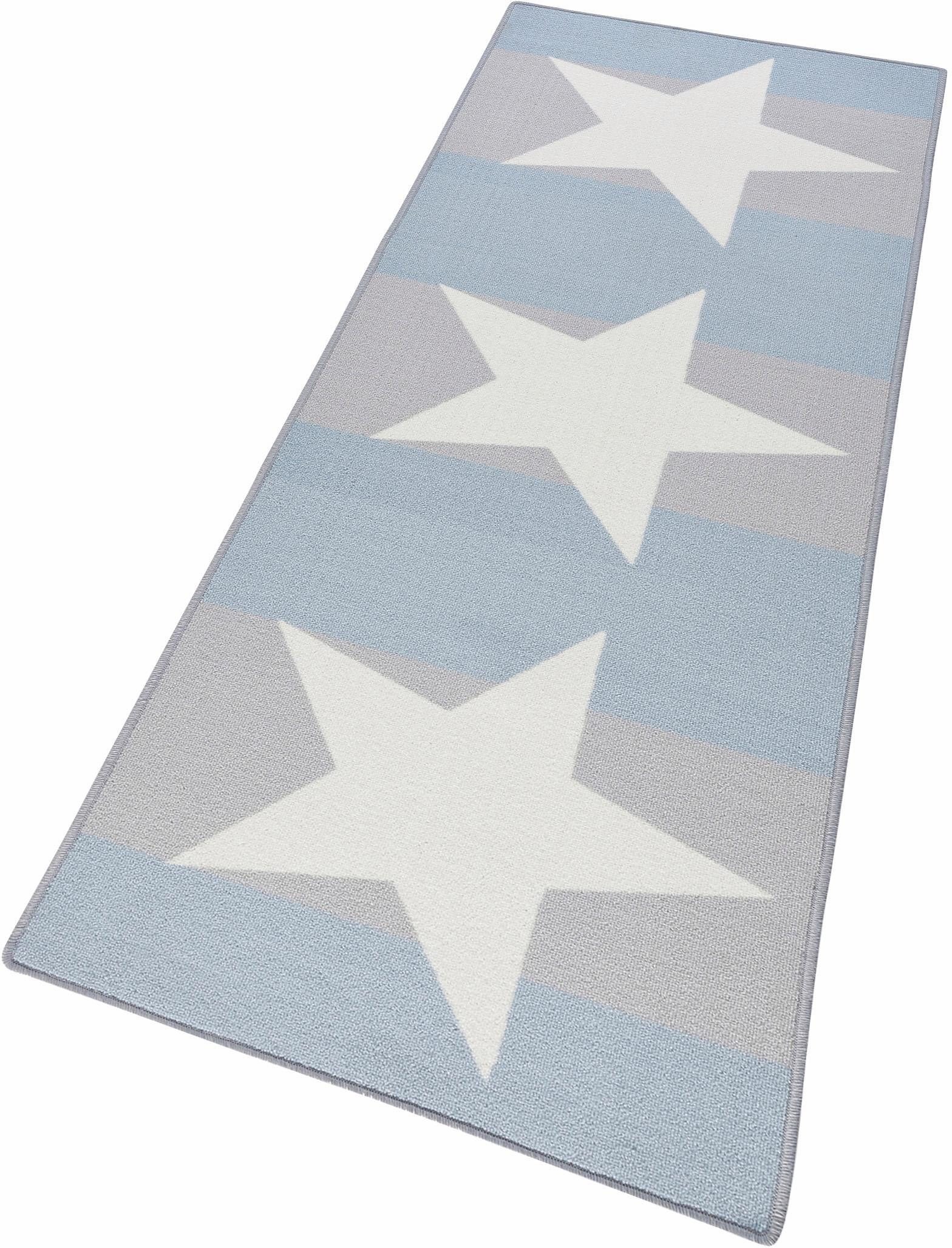 Image of HANSE Home Küchenläufer »Sterne«, rechteckig, 8 mm Höhe, Kurzflor, rutschhemmend, Küchenläufer, Teppich-Läufer, Sternen Design, Strapazierfähig, Pflegeleicht, Küche, Flur bei Ackermann Versand Schweiz