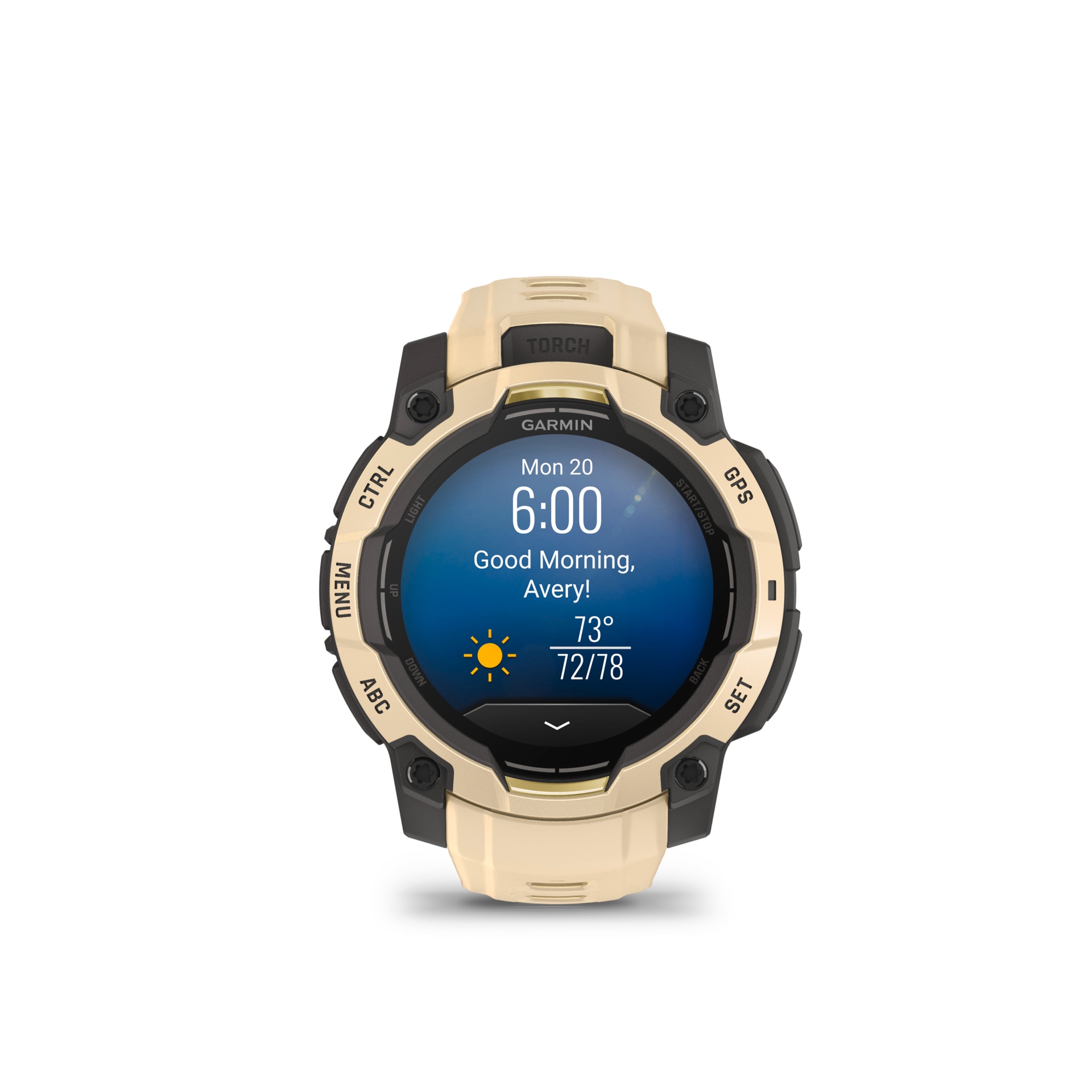 Garmin Smartwatch »Instinct 3 AMOLED«(45/ 1,2 ″)
