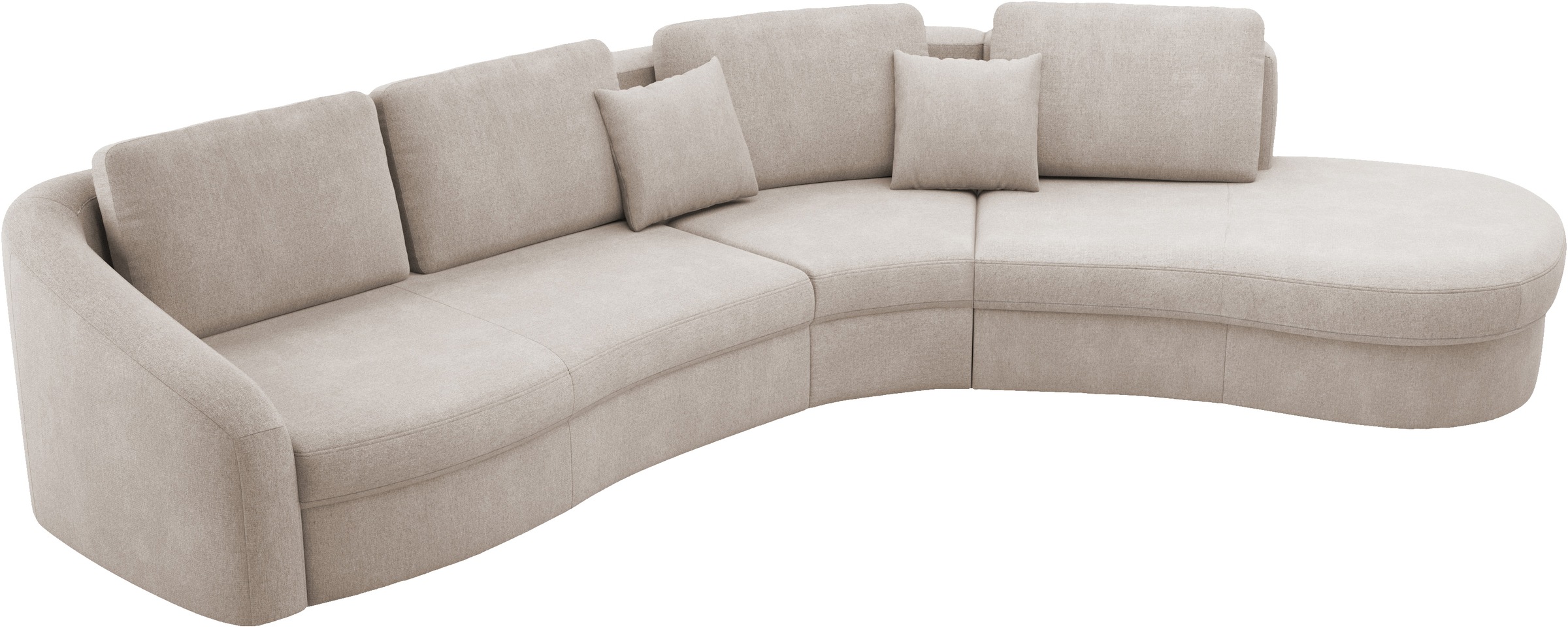 sit&more Ecksofa »Jazz L-Form«, In weiteren Grössen erhältlich