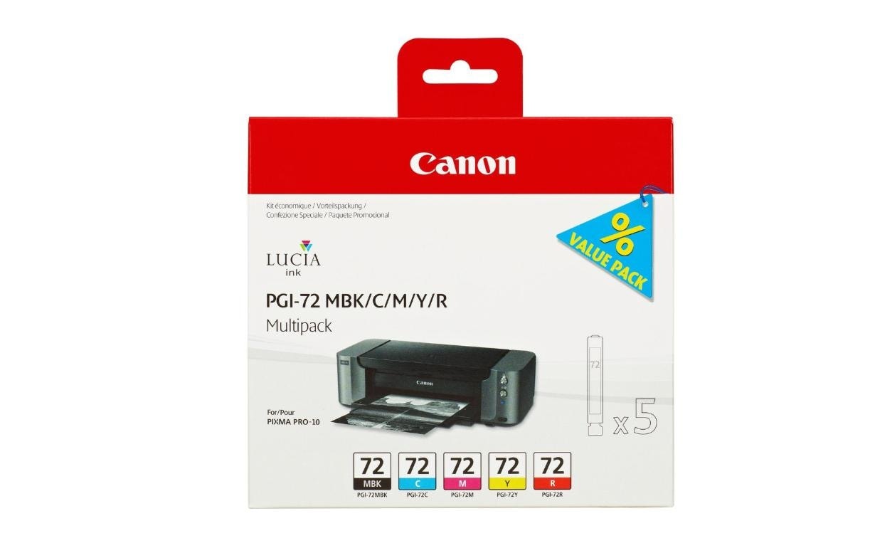 Canon Tintenpatrone »PGI-72«, (5 St.)
